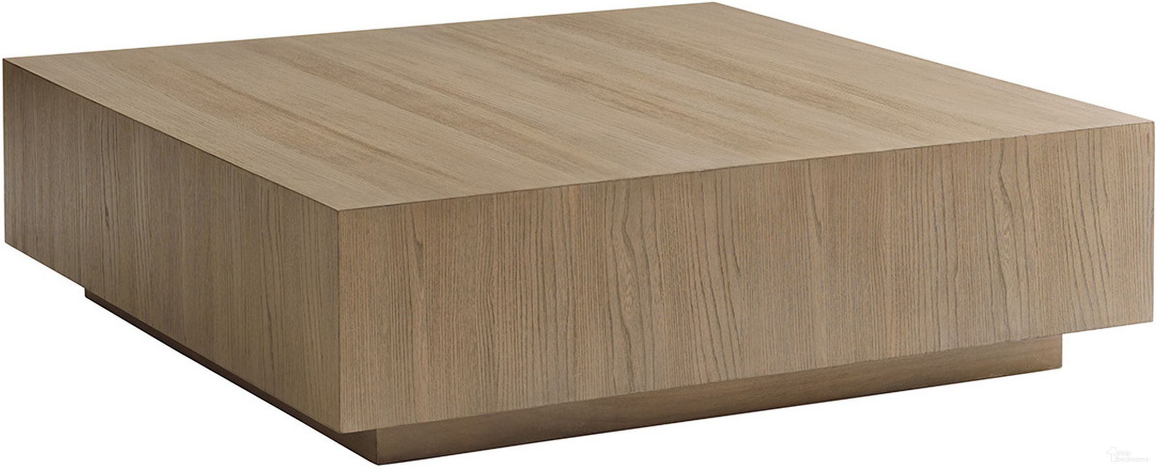 The appearance of Shadow Play Tatum Square Cocktail Table In Mist designed by Lexington in the modern / contemporary interior design. This mist piece of furniture was selected by 1StopBedrooms from Shadow Play Collection to add a touch of cosiness and style into your home. Sku: 725-947. Material: Fabric.