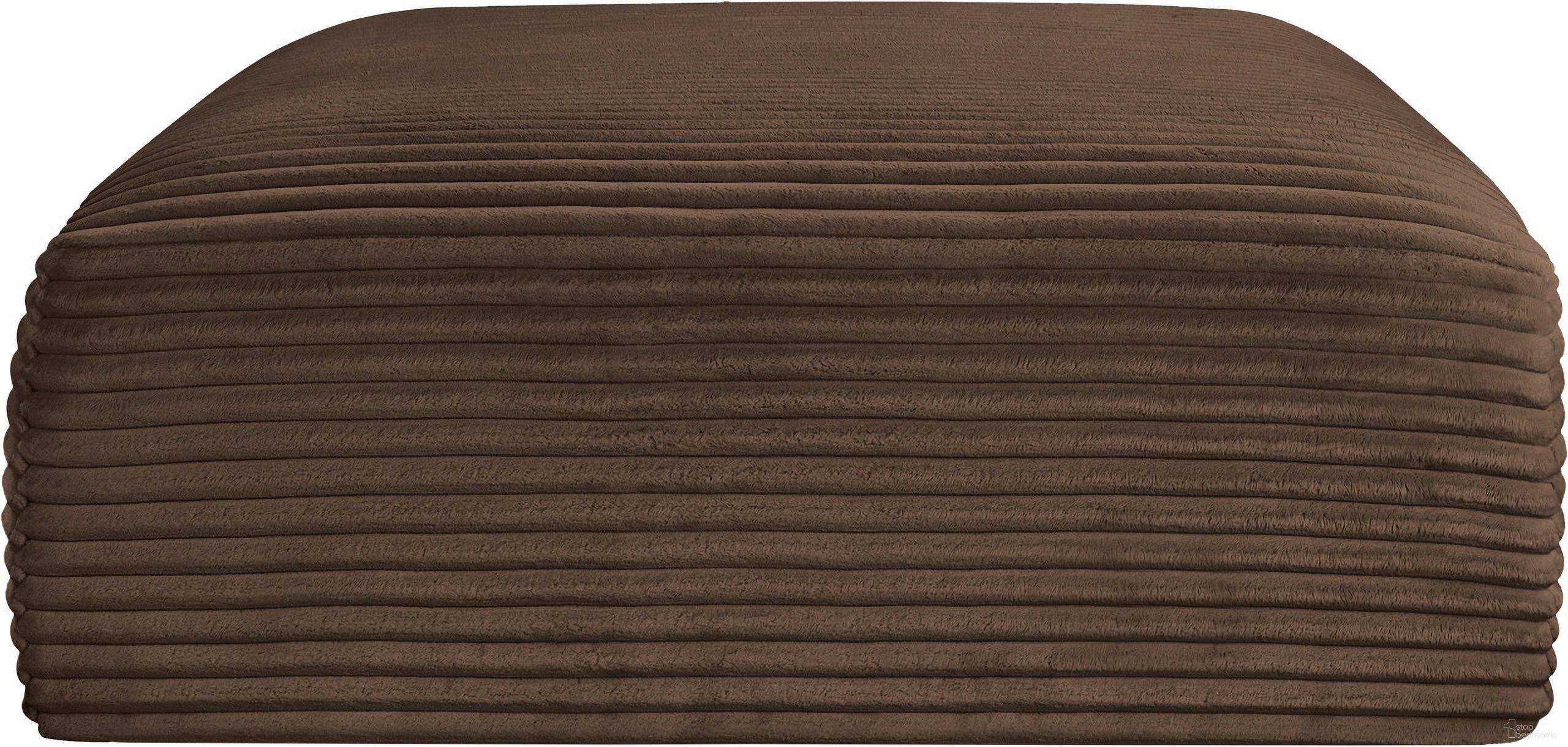 The appearance of Shaggy Corduroy Performance Fabric Ottoman In Brown designed by Meridian in the modern / contemporary interior design. This brown piece of furniture was selected by 1StopBedrooms from Shaggy Collection to add a touch of cosiness and style into your home. Sku: 641Brown-Ott. Material: Fabric.