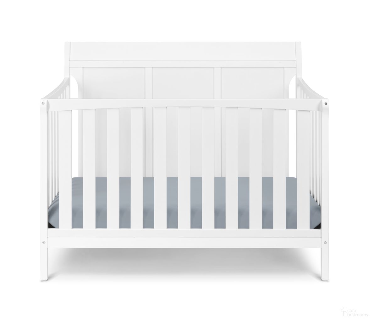 Shailee 4 In 1 Convertible Crib In White