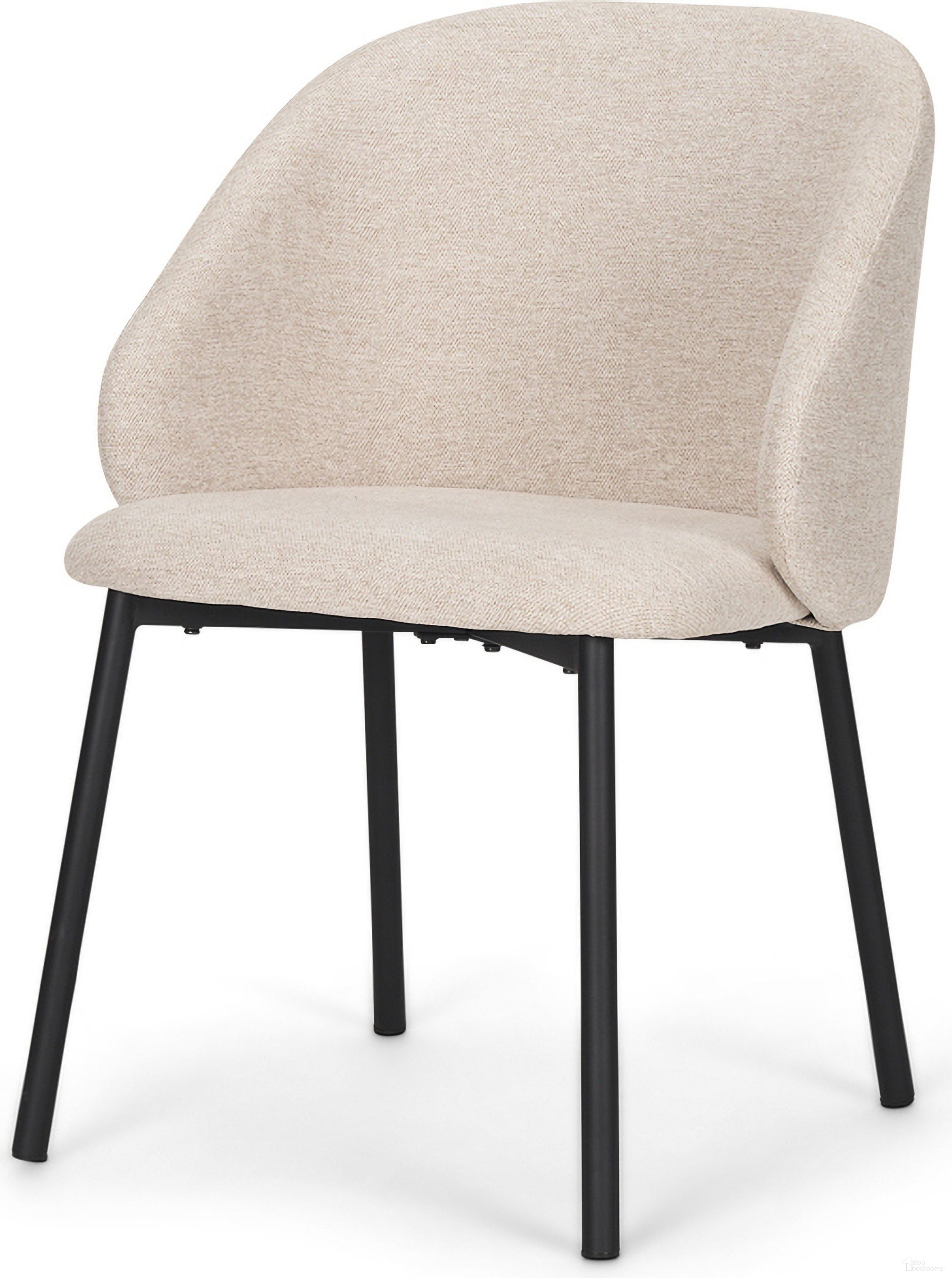 The appearance of Shannon Dining Chair Set Of 2 In Oatmeal designed by Mercana in the modern / contemporary interior design. This oatmeal piece of furniture  was selected by 1StopBedrooms from Shannon Collection to add a touch of cosiness and style into your home. Sku: 70254. Material: Metal. Chair Type: Side Chair.