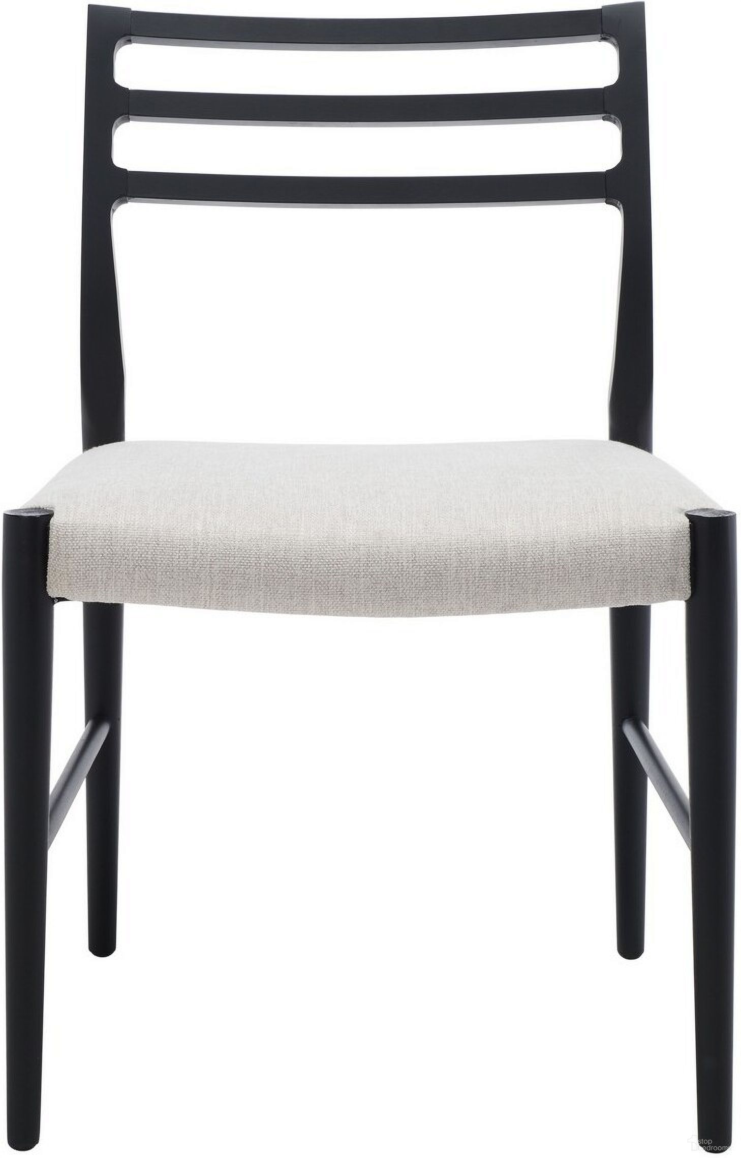 Shaylyn Dining Chair In Black and Taupe