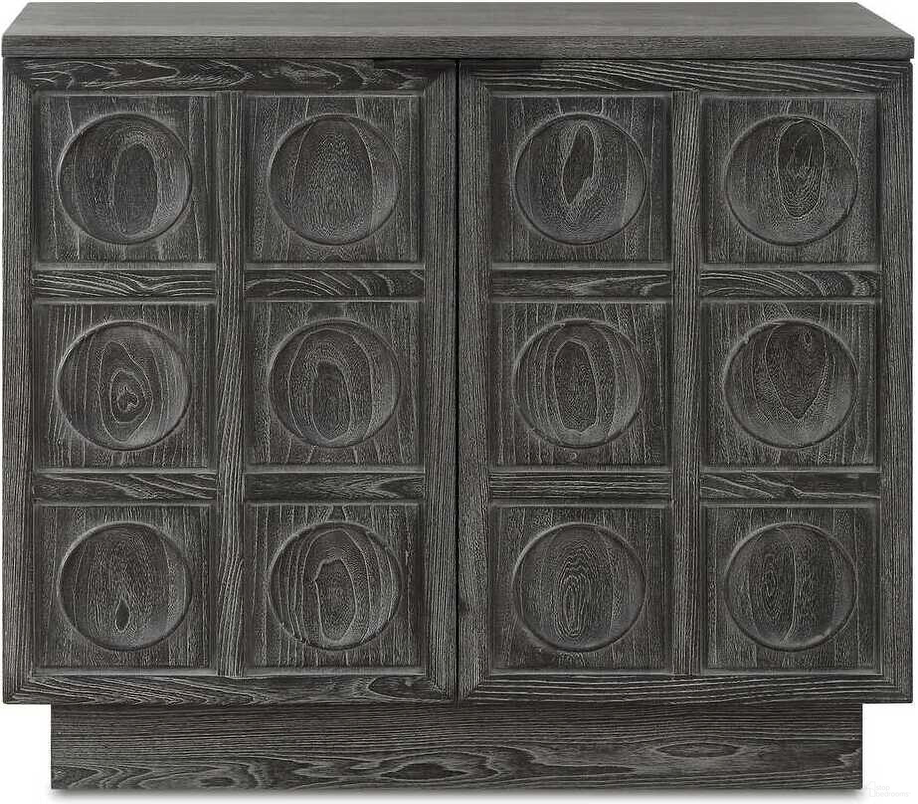 The appearance of Shelby 2 Door Stained Cabinet In Black designed by Uttermost in the modern / contemporary interior design. This black piece of furniture was selected by 1StopBedrooms from Shelby Collection to add a touch of cosiness and style into your home. Sku: 24426. Material: Elm.