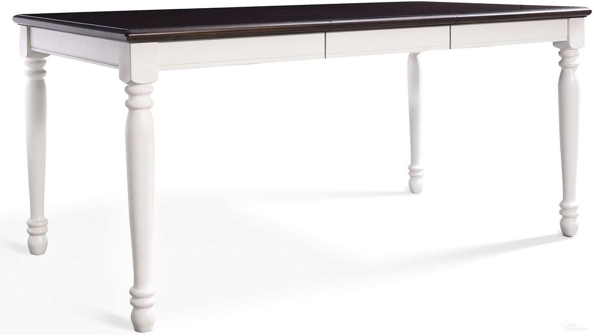 The appearance of Shelby Dining Table In Distressed White designed by Crosley Brands in the traditional interior design. This distressed white piece of furniture was selected by 1StopBedrooms from Shelby Collection to add a touch of cosiness and style into your home. Sku: CF2002-WH. Table Base Style: Legs. Table Top Shape: Rectangular. Material: Solid Rubberwood. Size: 36" x 65".