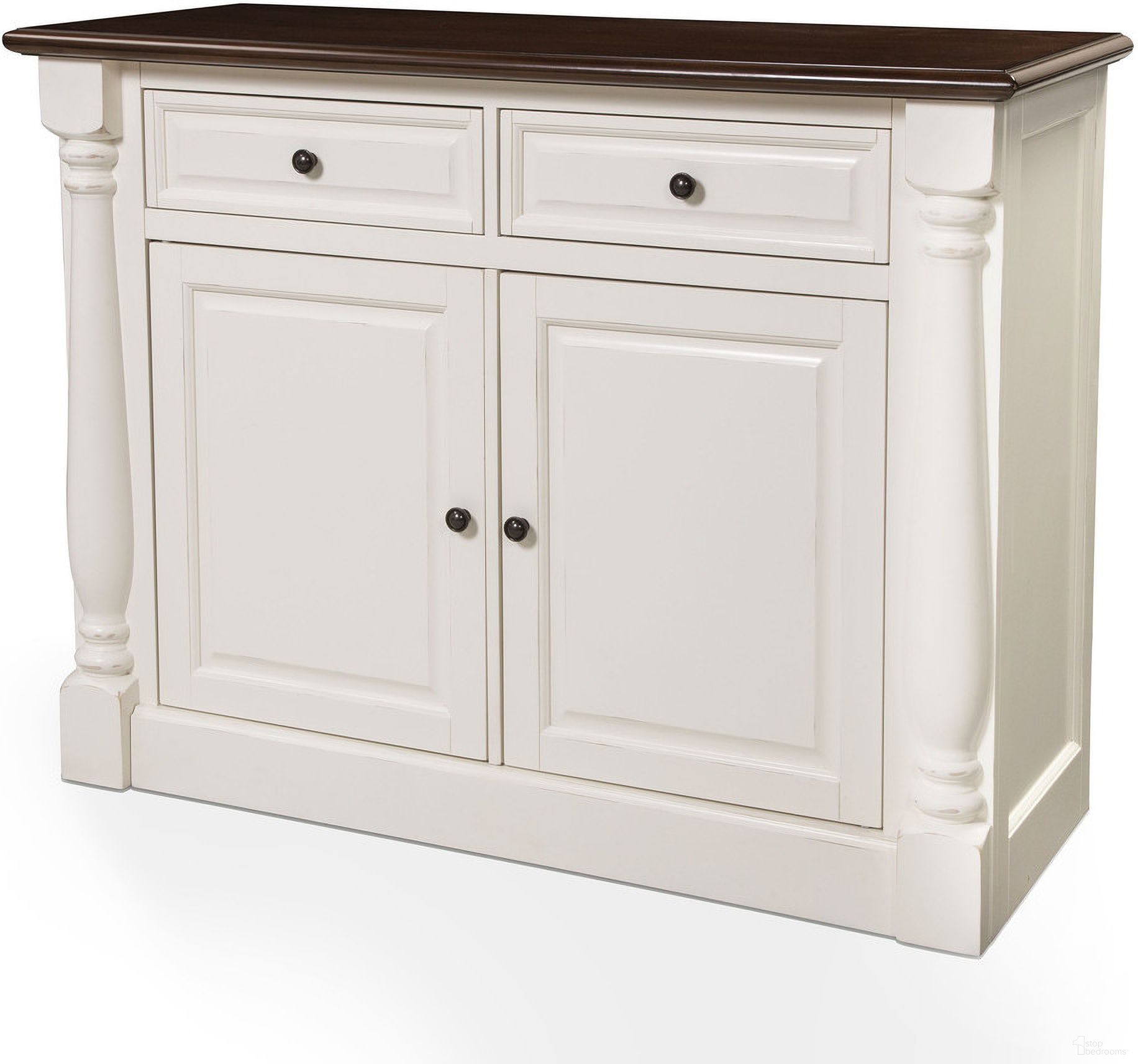 Shelby Sideboard In Distressed White