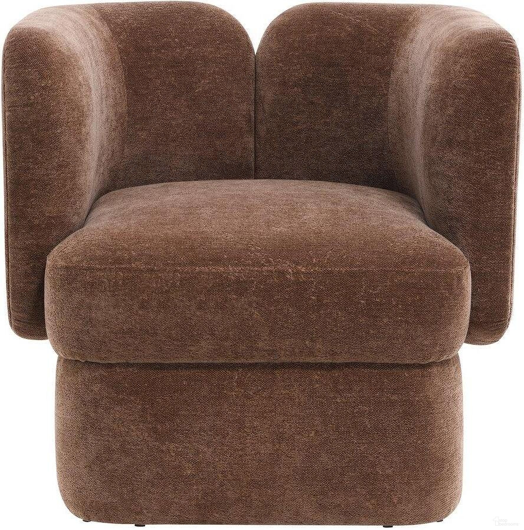 The appearance of Shelter-Back Accent Chair In Brown designed by Sagebrook Home in the modern / contemporary interior design. This brown piece of furniture was selected by 1StopBedrooms from to add a touch of cosiness and style into your home. Sku: 18101. Material: Wood.