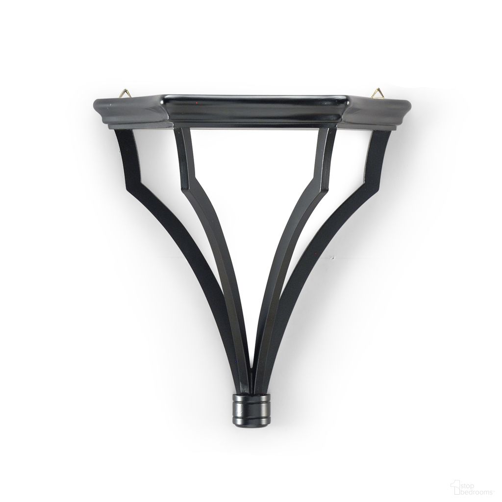The appearance of Sheraton Bracket Large In Black designed by Chelsea House in the modern / contemporary interior design. This black piece of furniture  was selected by 1StopBedrooms from Bill Cain Collection to add a touch of cosiness and style into your home. Sku: 381461. Material: Wood.
