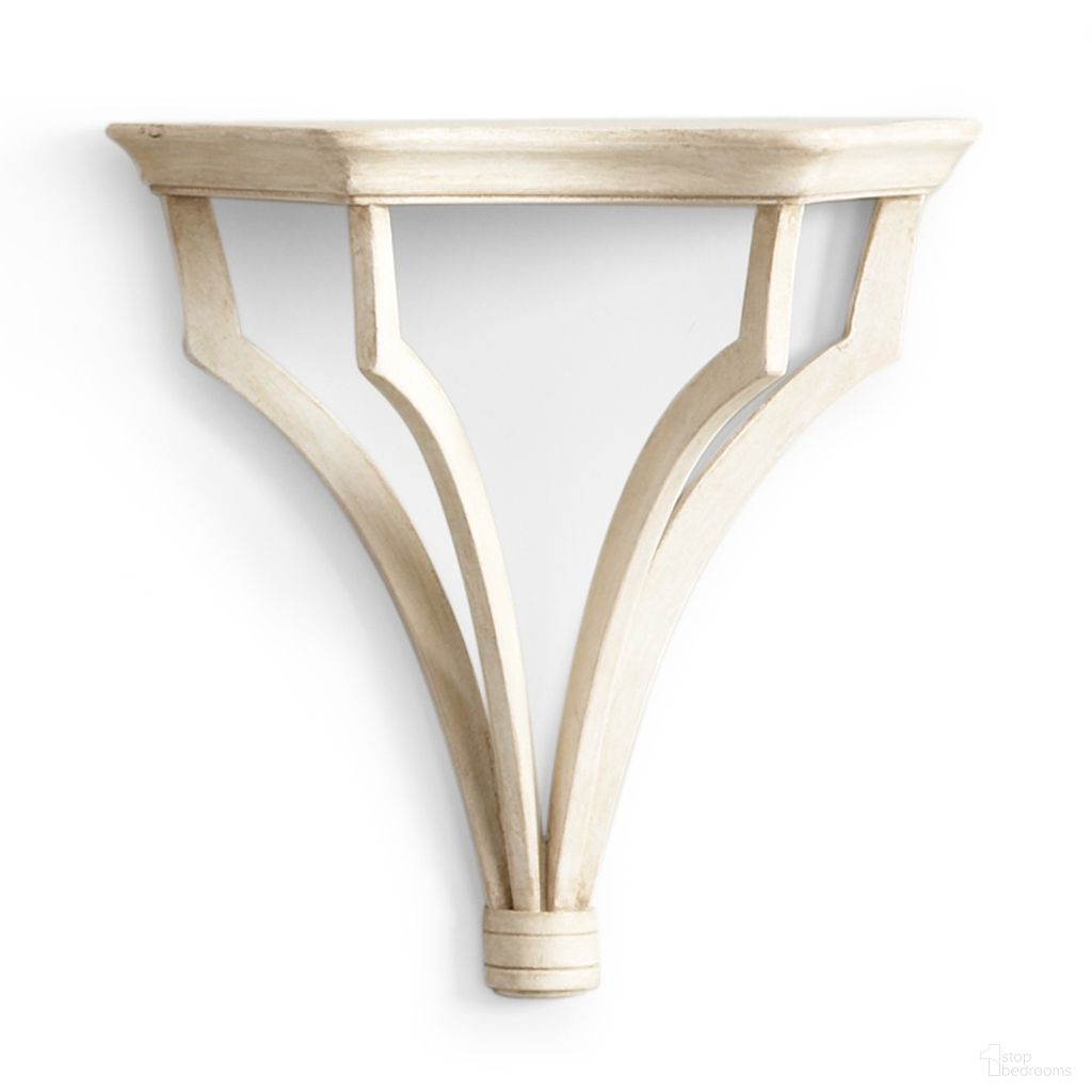 The appearance of Sheraton Bracket Medium In White and Cream designed by Chelsea House in the modern / contemporary interior design. This white/cream piece of furniture  was selected by 1StopBedrooms from Bill Cain Collection to add a touch of cosiness and style into your home. Sku: 380986. Material: Wood.