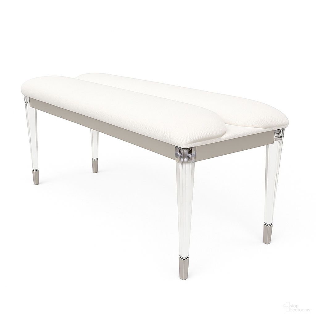 The appearance of Sheridan Bench In Silver designed by Furniture of America in the modern / contemporary interior design. This silver piece of furniture was selected by 1StopBedrooms from Sheridan Collection to add a touch of cosiness and style into your home. Sku: FM72080SV-BN. Material: Solid Rubberwood.