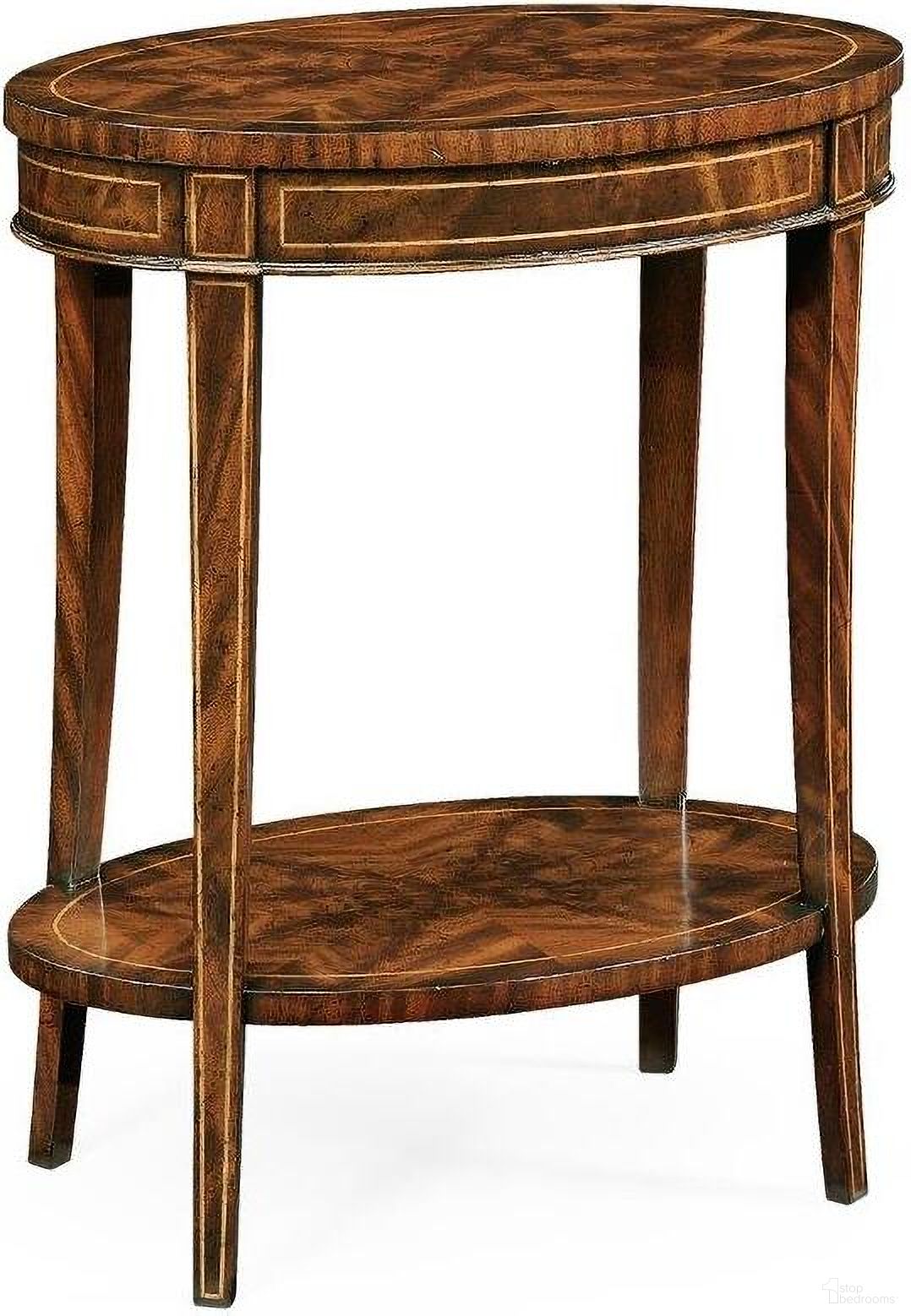 The appearance of Sherwood Oak Mahogany Oval Lamp Table designed by Jonathan Charles in the traditional interior design. This antique piece of furniture was selected by 1StopBedrooms from Sherwood Collection to add a touch of cosiness and style into your home. Sku: 494288-LAM. Material: Wood.