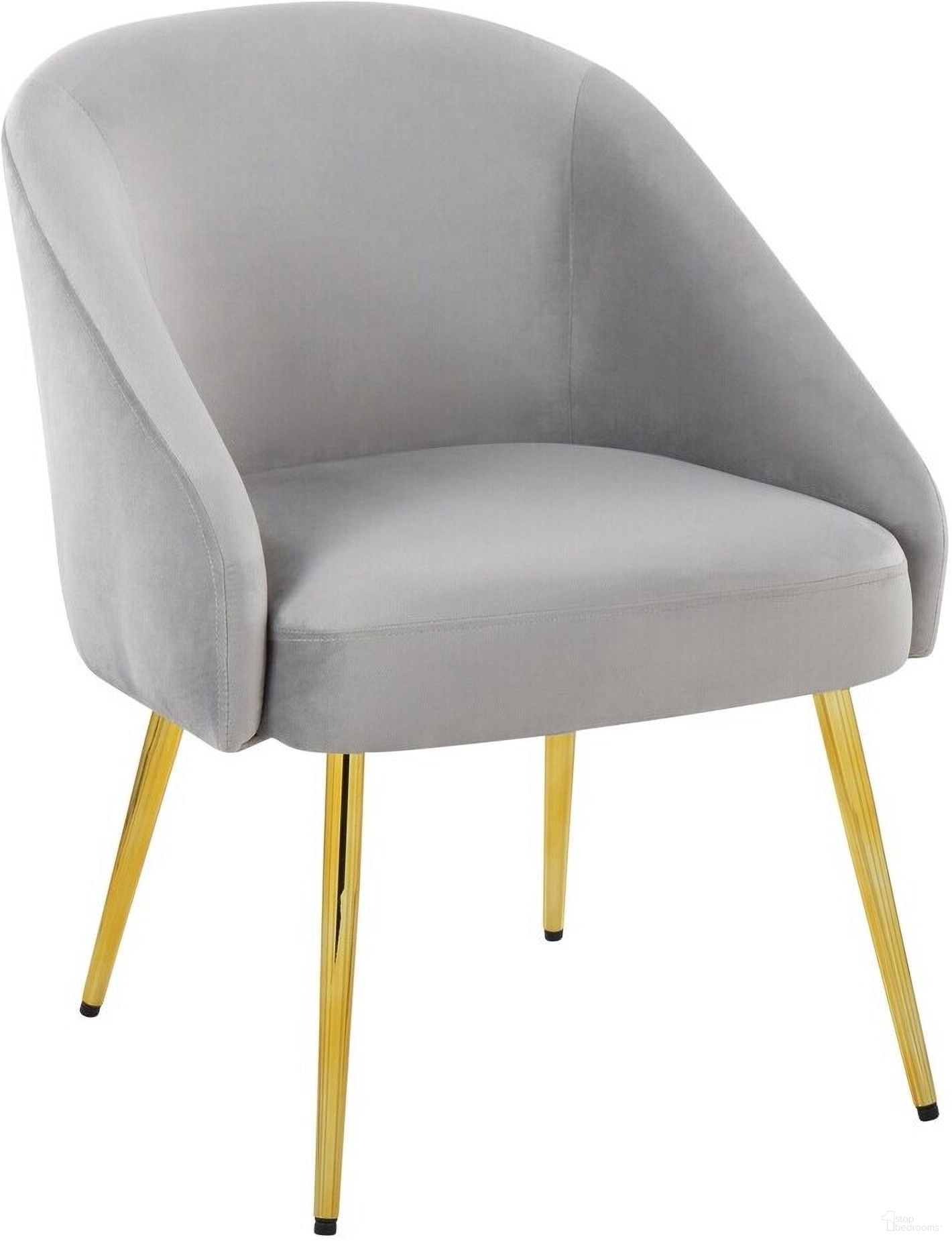 The appearance of Shiraz Chair In Gold and Silver designed by Lumisource in the modern / contemporary interior design. This gold and silver piece of furniture  was selected by 1StopBedrooms from Shiraz Collection to add a touch of cosiness and style into your home. Sku: CH-SHIRAZ AUVSV. Material: Metal. Chair Type: Arm Chair.