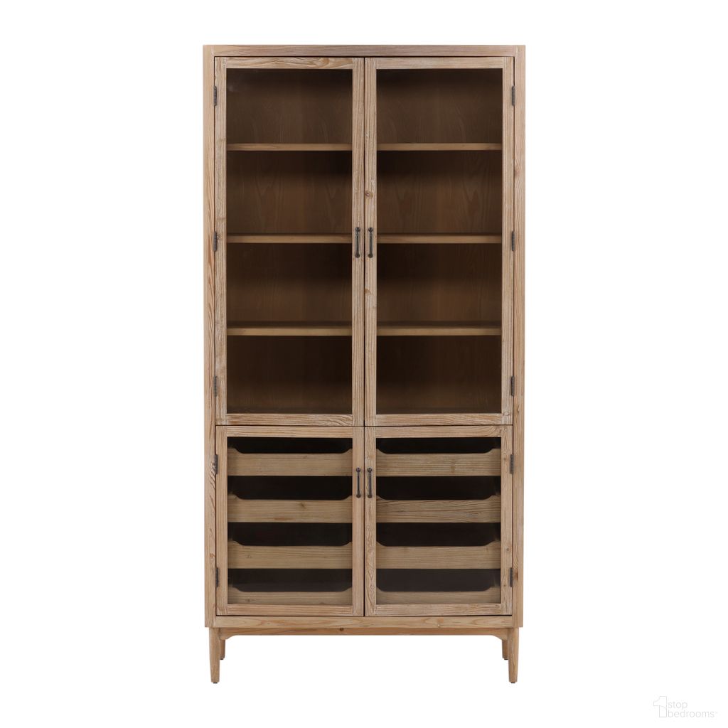 The appearance of Shirley Cabinet designed by Furniture Classics in the modern / contemporary interior design. This piece of furniture was selected by 1StopBedrooms from Shirley Collection to add a touch of cosiness and style into your home. Sku: 40-299. Material: Elm.