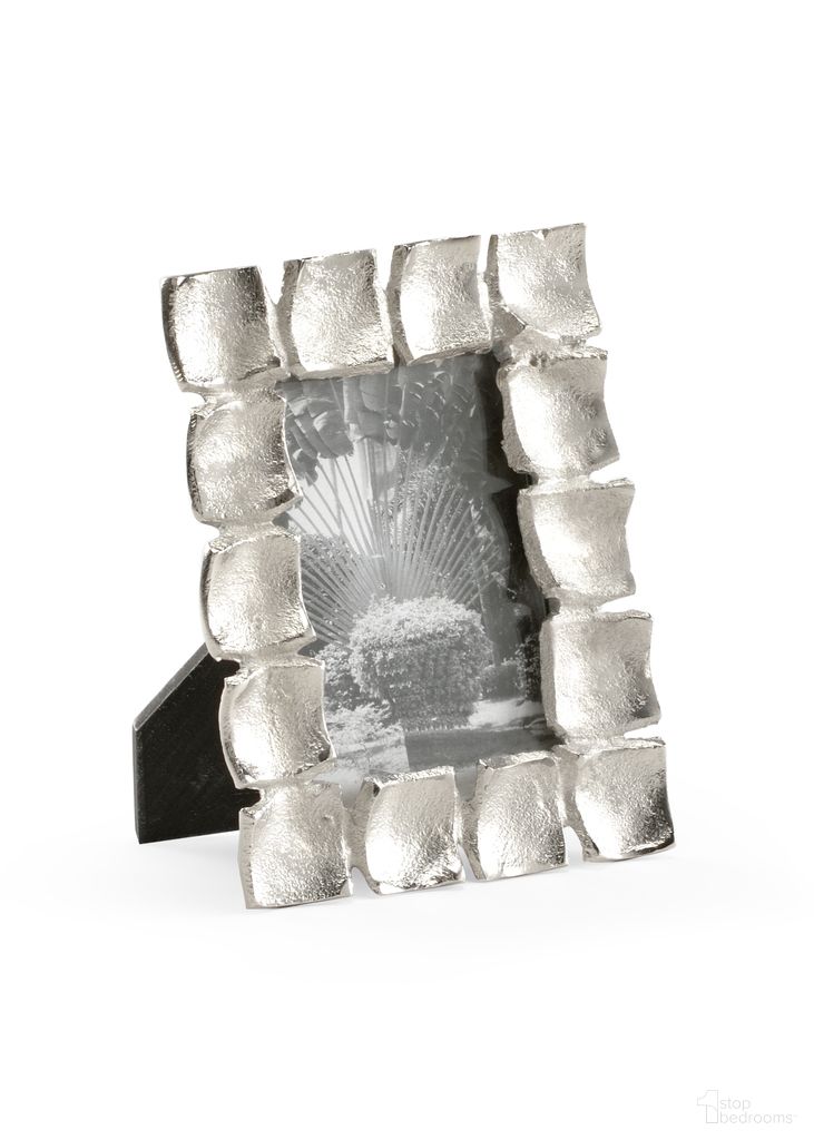 The appearance of Shoe Buckle Frame (4x6) In Silver designed by Wildwood in the modern / contemporary interior design. This silver piece of furniture was selected by 1StopBedrooms from Wildwood Collection to add a touch of cosiness and style into your home. Sku: 300705. Material: Cast Aluminum.