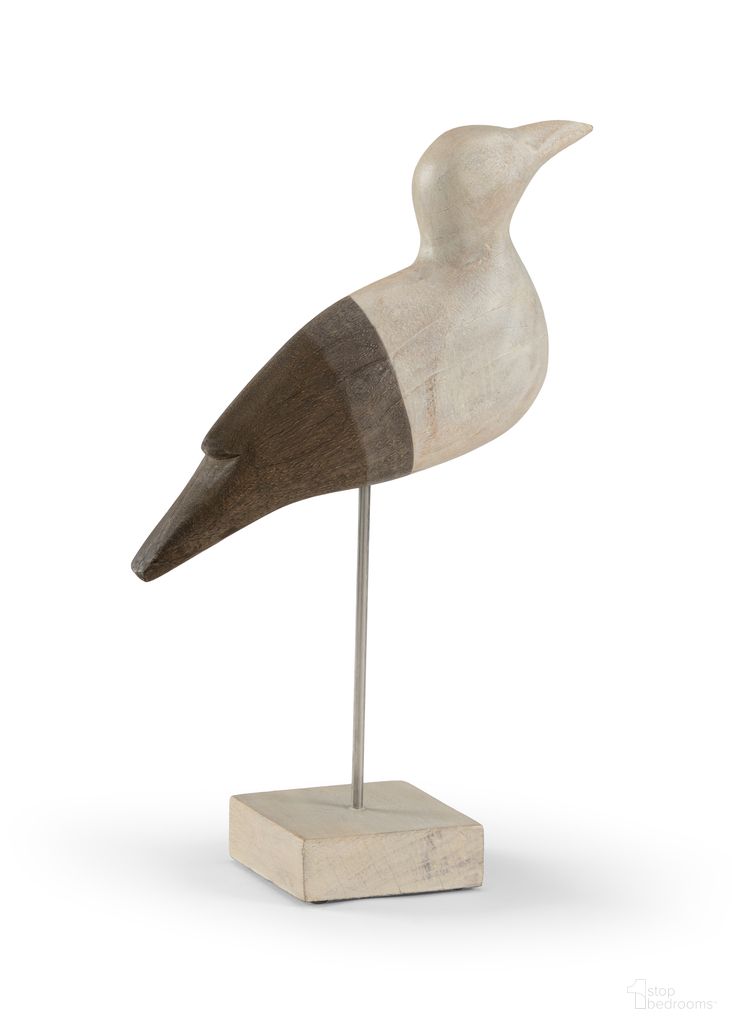 Shorebird Large In White and Cream
