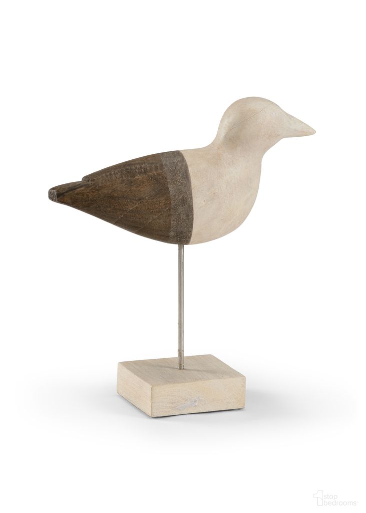 Shorebird Small In White and Cream