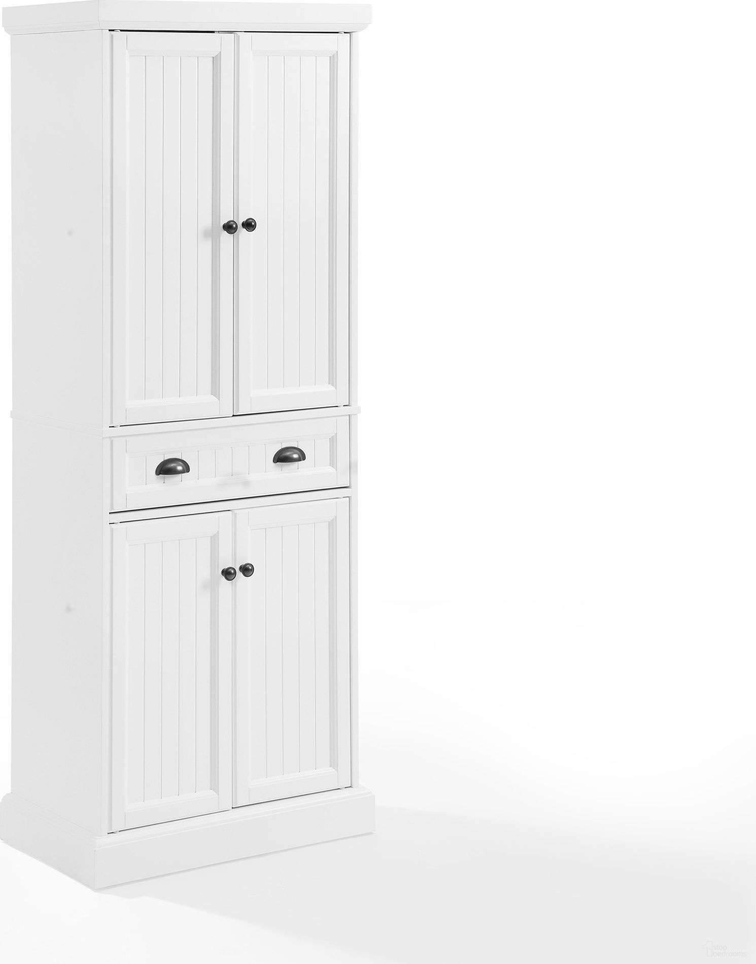 Shoreline Kitchen Storage Pantry In White