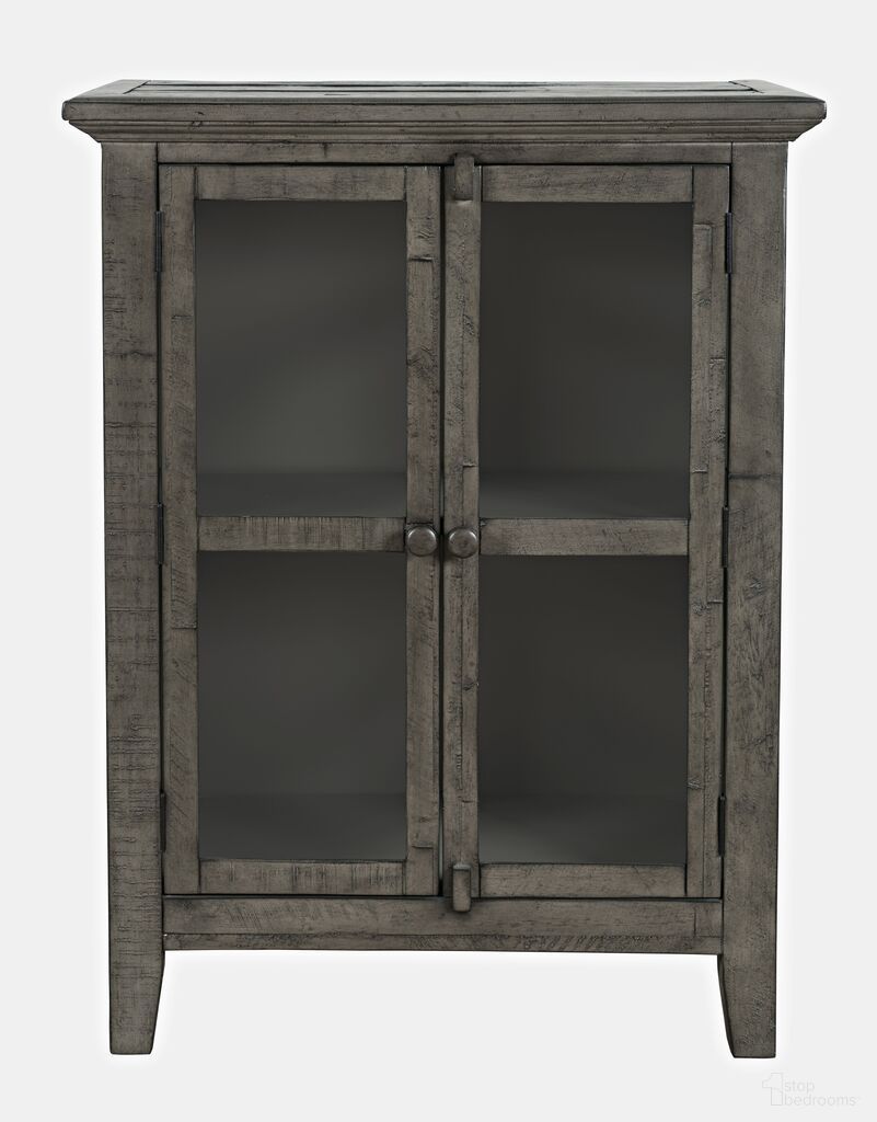 The appearance of Rustic Shores 32 Inch 2 Door Accent Cabinet In Stone designed by Jofran in the country / farmhouse interior design. This stone piece of furniture  was selected by 1StopBedrooms from Rustic Shores Collection to add a touch of cosiness and style into your home. Sku: 2130-32. Material: Acacia.