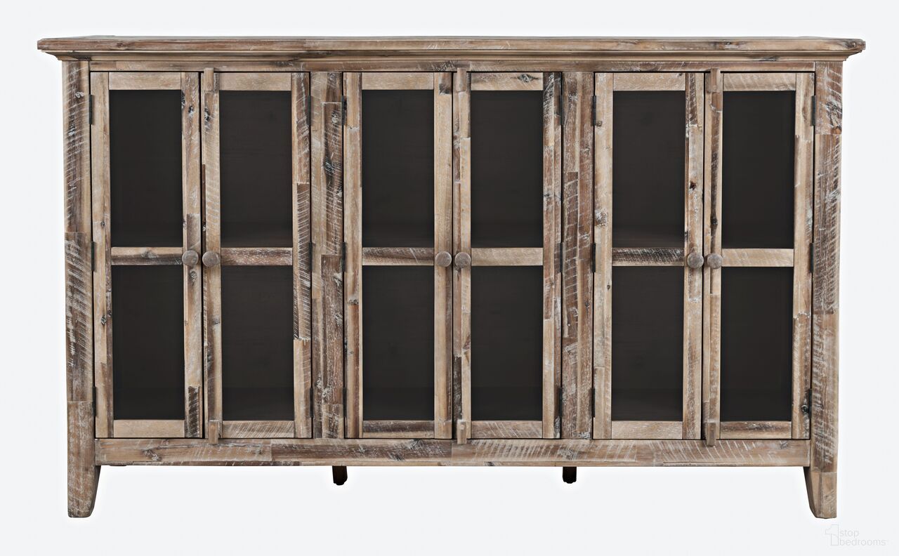 The appearance of Rustic Shores 70 Inch 6 Door Accent Cabinet In Grey Wash designed by Jofran in the country / farmhouse interior design. This grey wash piece of furniture was selected by 1StopBedrooms from Rustic Shores Collection to add a touch of cosiness and style into your home. Sku: 2125-70. Material: Acacia.