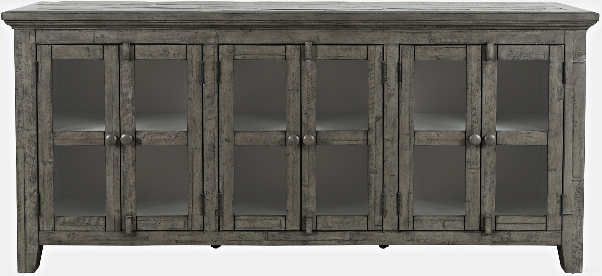 The appearance of Rustic Shores 70 Inch 6 Door Sideboard Cabinet In Stone designed by Jofran in the country / farmhouse interior design. This stone piece of furniture  was selected by 1StopBedrooms from Rustic Shores Collection to add a touch of cosiness and style into your home. Sku: 2130-7032. Material: Acacia.