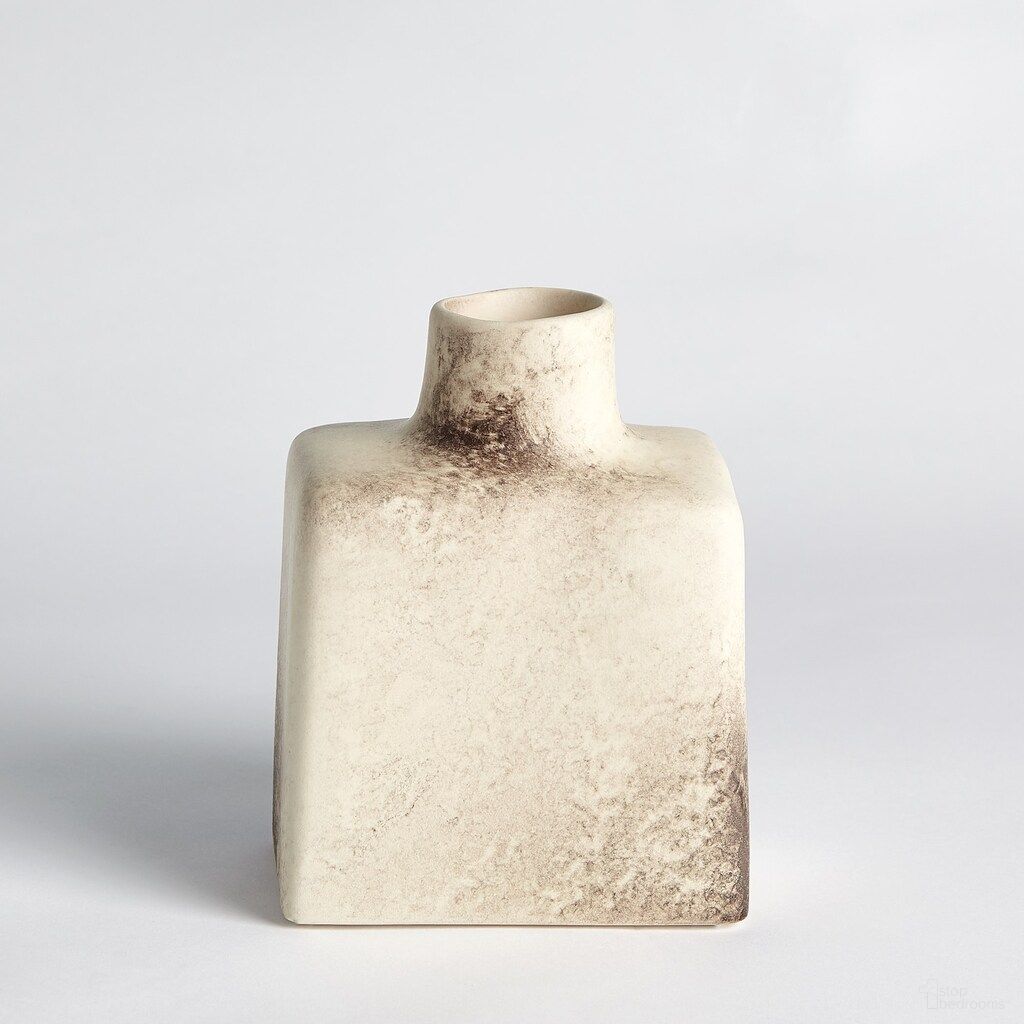 The appearance of Short Stack Medium Bottle In Ivory designed by Global Views in the modern / contemporary interior design. This ivory piece of furniture  was selected by 1StopBedrooms from Short Collection to add a touch of cosiness and style into your home. Sku: 110725. Material: Marble.