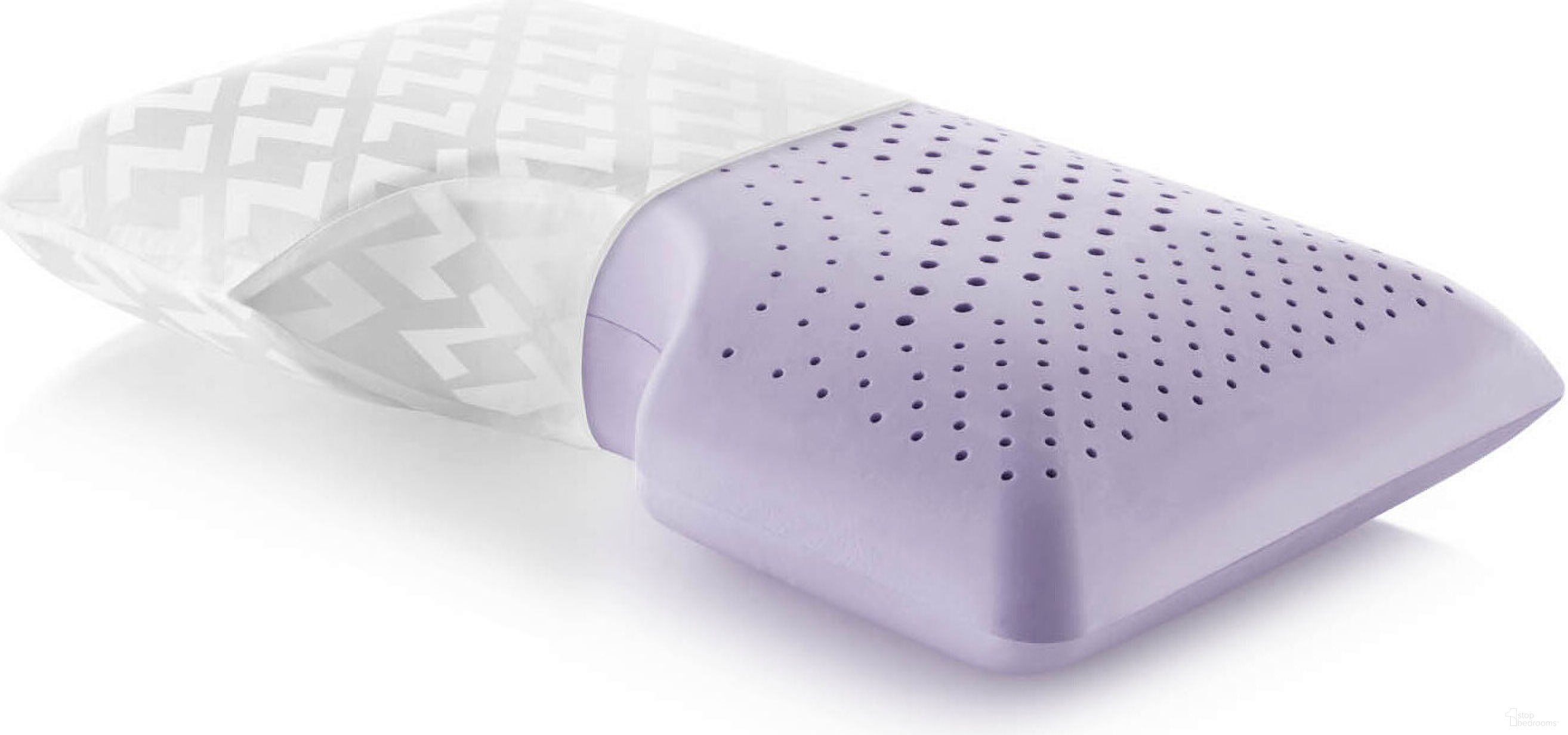 The appearance of Shoulder Zoned Dough Lavender Queen designed by Malouf in the modern / contemporary interior design. This lavender piece of furniture  was selected by 1StopBedrooms from Zoned Dough Collection to add a touch of cosiness and style into your home. Sku: ZZQQSCMPASZL. Material: Tencel Lyocel.