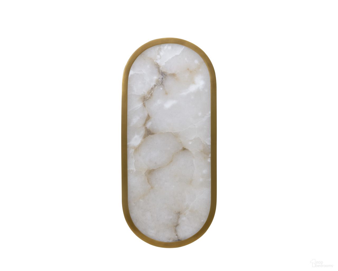 Sidra Sconce In Natural and Antique Brass