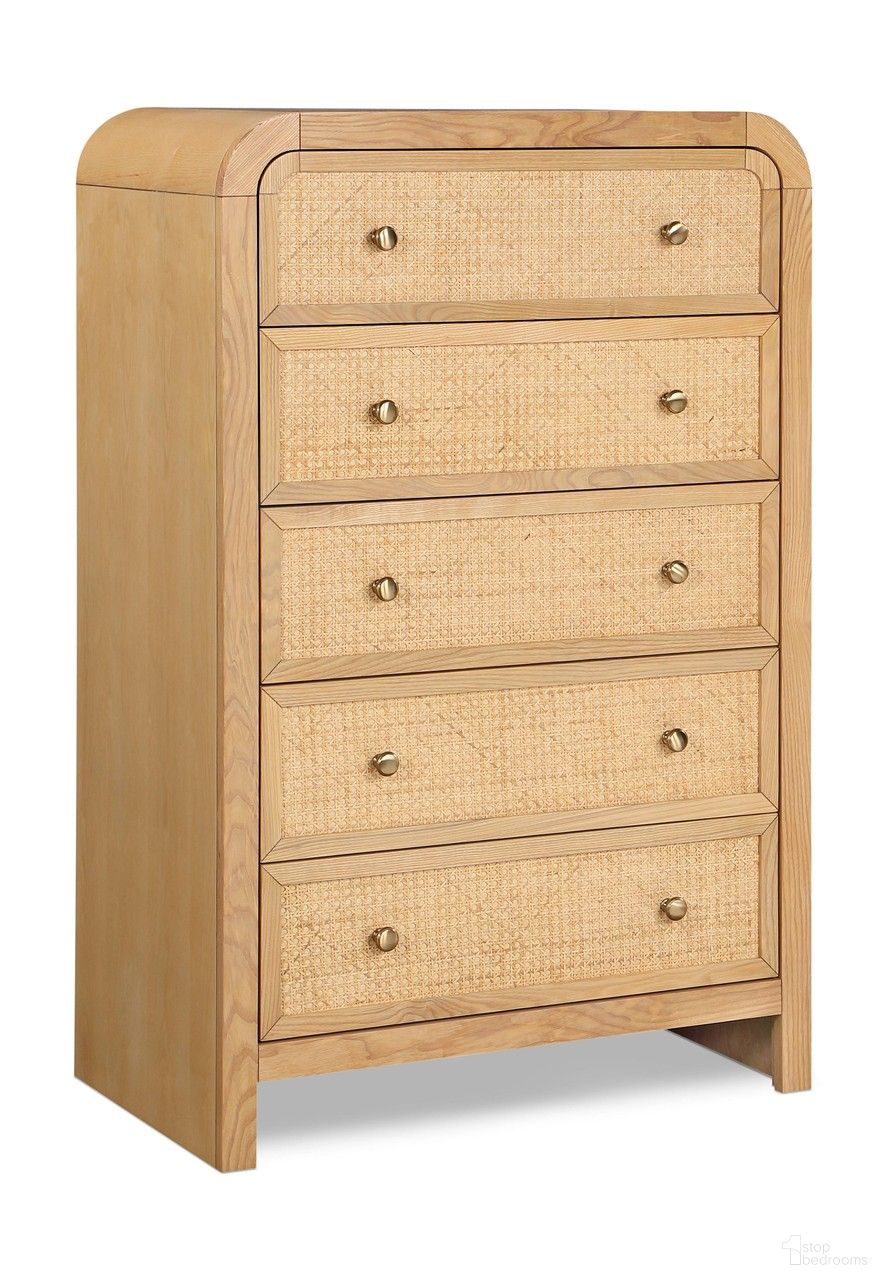 The appearance of Siena Chest In Natural designed by Meridian in the transitional interior design. This natural piece of furniture was selected by 1StopBedrooms from Siena Collection to add a touch of cosiness and style into your home. Sku: SienaNatural-CH. Material: Wood.