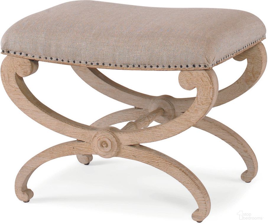 The appearance of Sienna Tabouret In Oak designed by Century Furniture in the modern / contemporary interior design. This oak piece of furniture was selected by 1StopBedrooms from Monarch Collection to add a touch of cosiness and style into your home. Sku: MN2060. Material: Solid Oak.