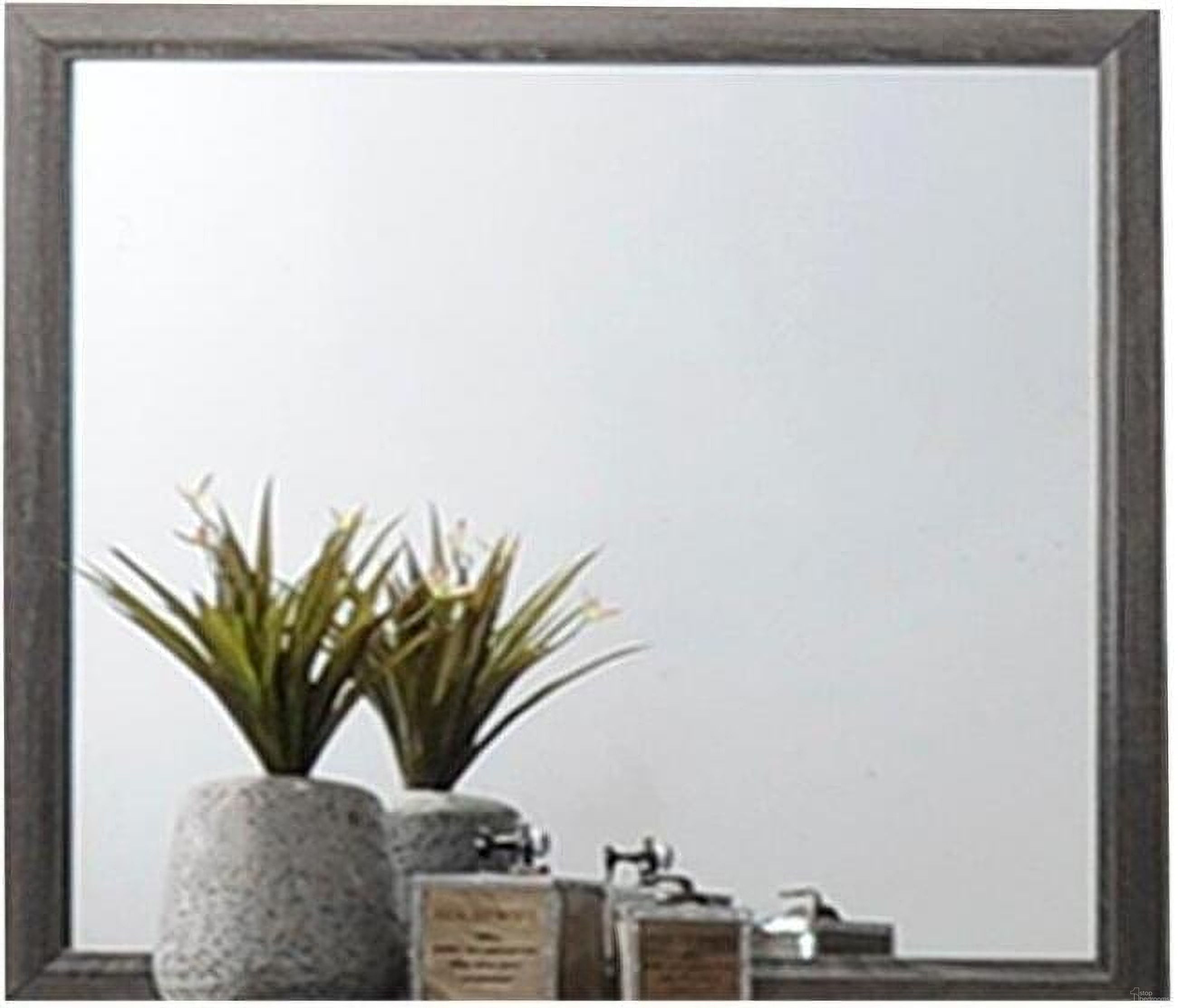 Sierra Mirror In Gray