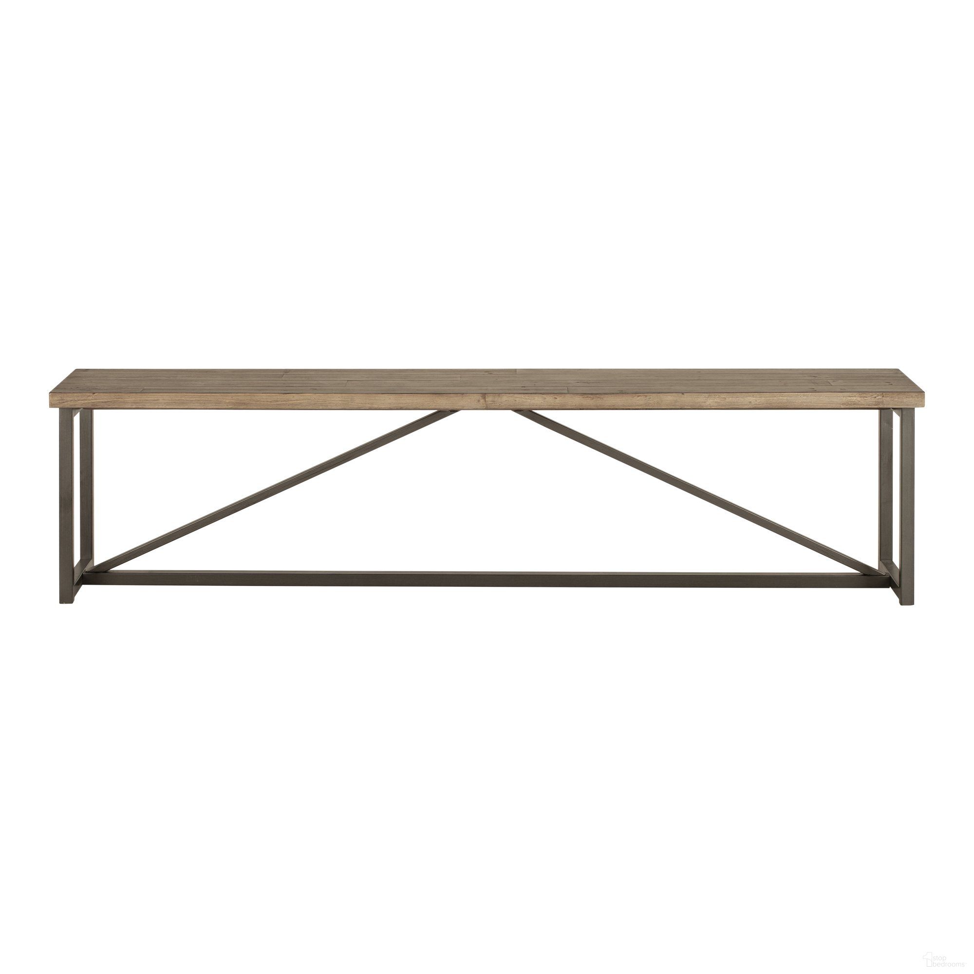 The appearance of Sierra Wood Solid Seat Bench designed by Moes Home in the traditional interior design. This brown piece of furniture was selected by 1StopBedrooms from Sierra Collection to add a touch of cosiness and style into your home. Sku: FR-1018-23. Material: Wood.