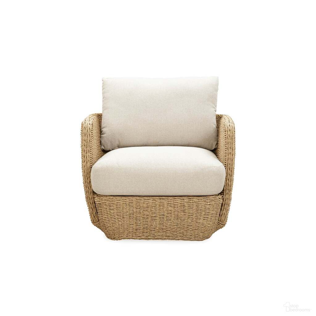 Siesta Outdoor Club Chair In Natural and Beige