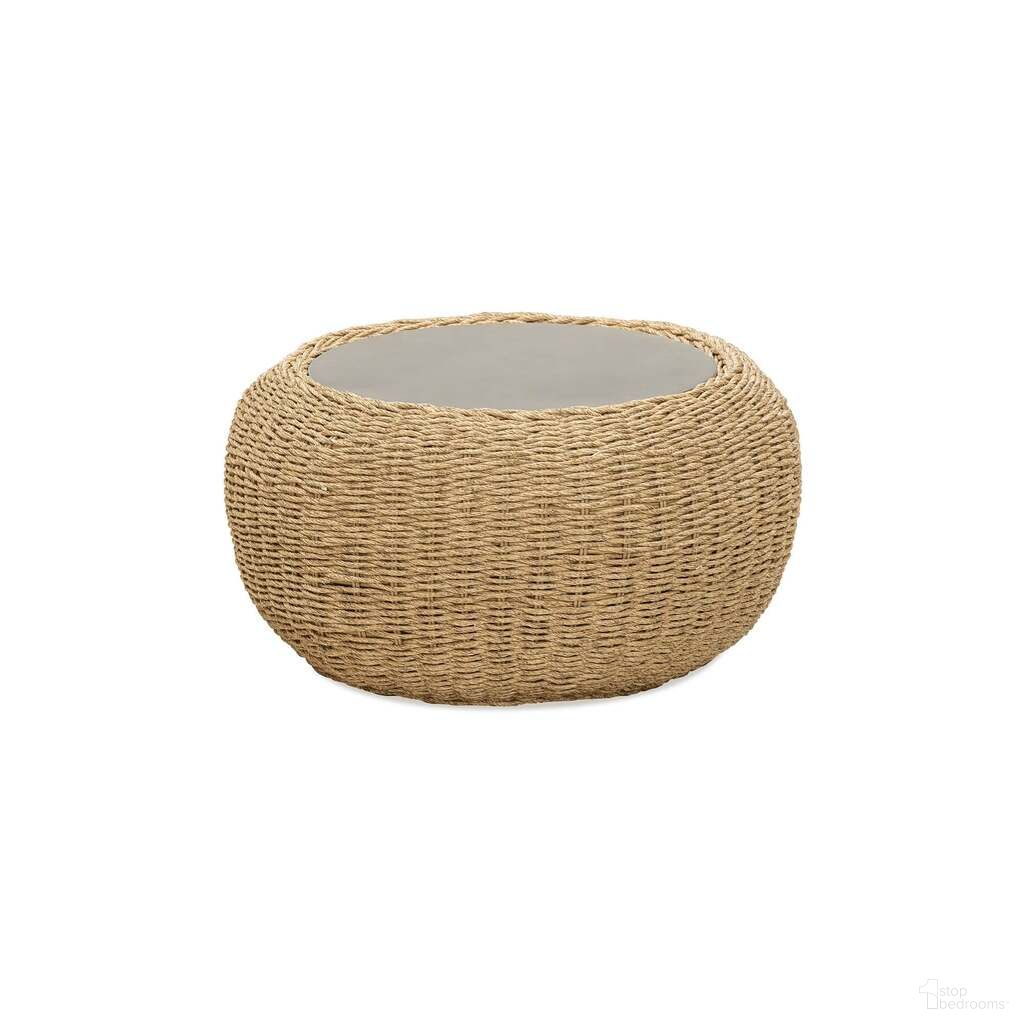 The appearance of Siesta Outdoor Side Table In Natural and Black designed by LH Imports in the coastal interior design. This natural/black piece of furniture  was selected by 1StopBedrooms from Siesta Collection to add a touch of cosiness and style into your home. Sku: SUN033. Material: Wicker.