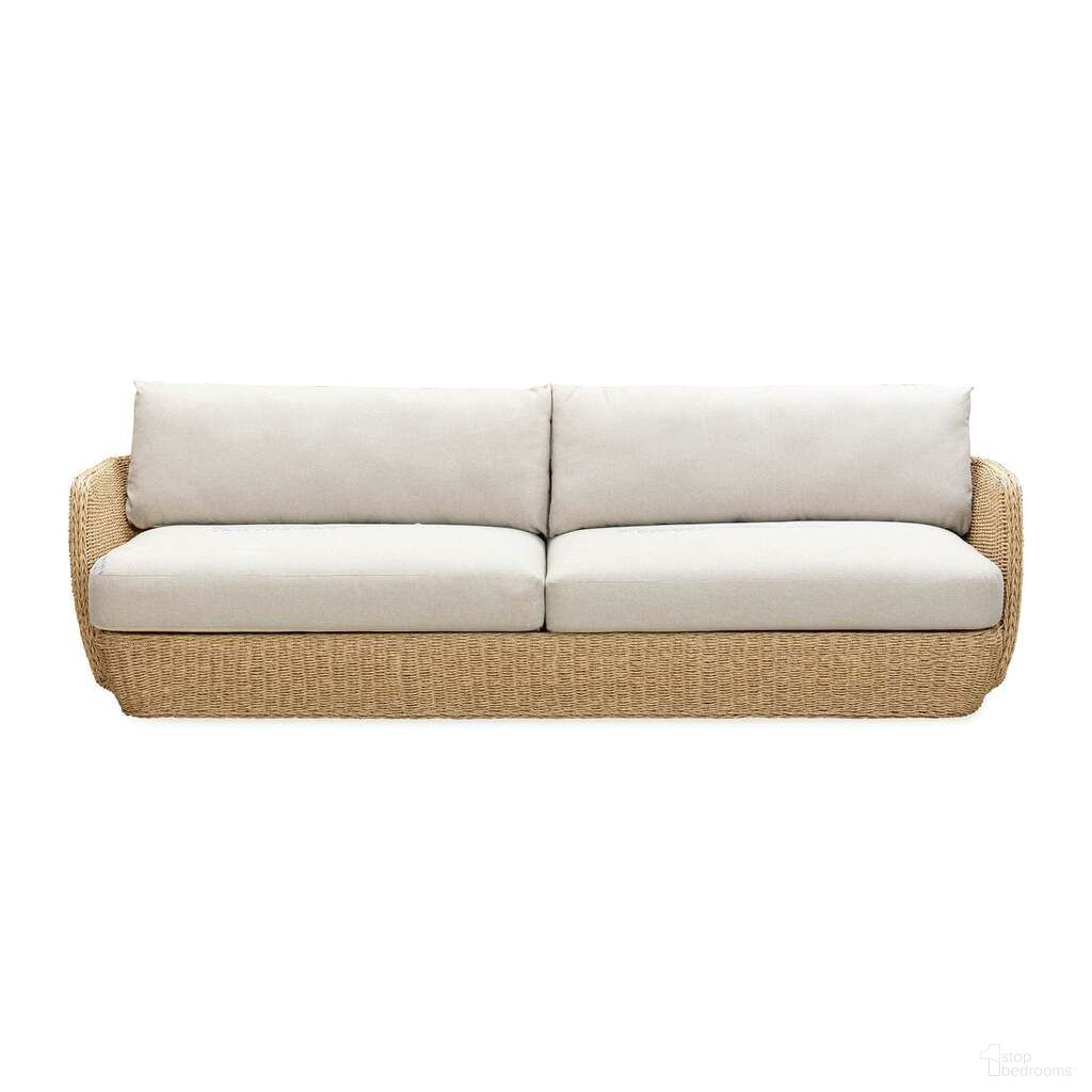 Siesta Outdoor Sofa In Natural and Beige