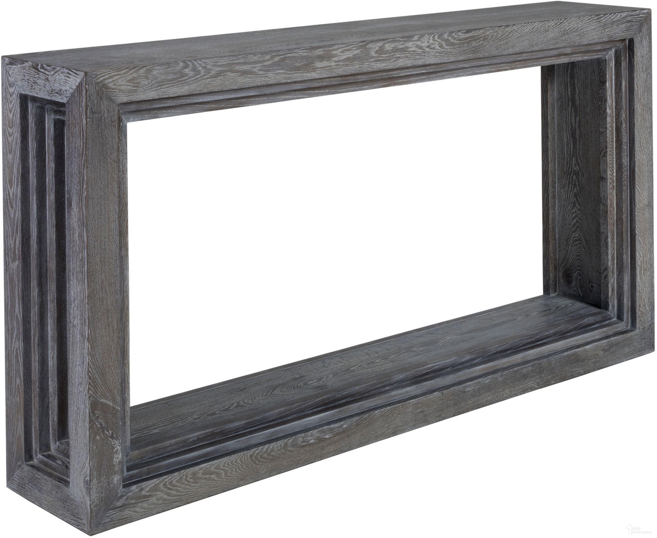 The appearance of Signature Designs Accolade Console In Carbon designed by Artistica Home in the rustic / southwestern interior design. This carbon piece of furniture  was selected by 1StopBedrooms from Signature Designs Collection to add a touch of cosiness and style into your home. Sku: 2211-966. Material: Wood.