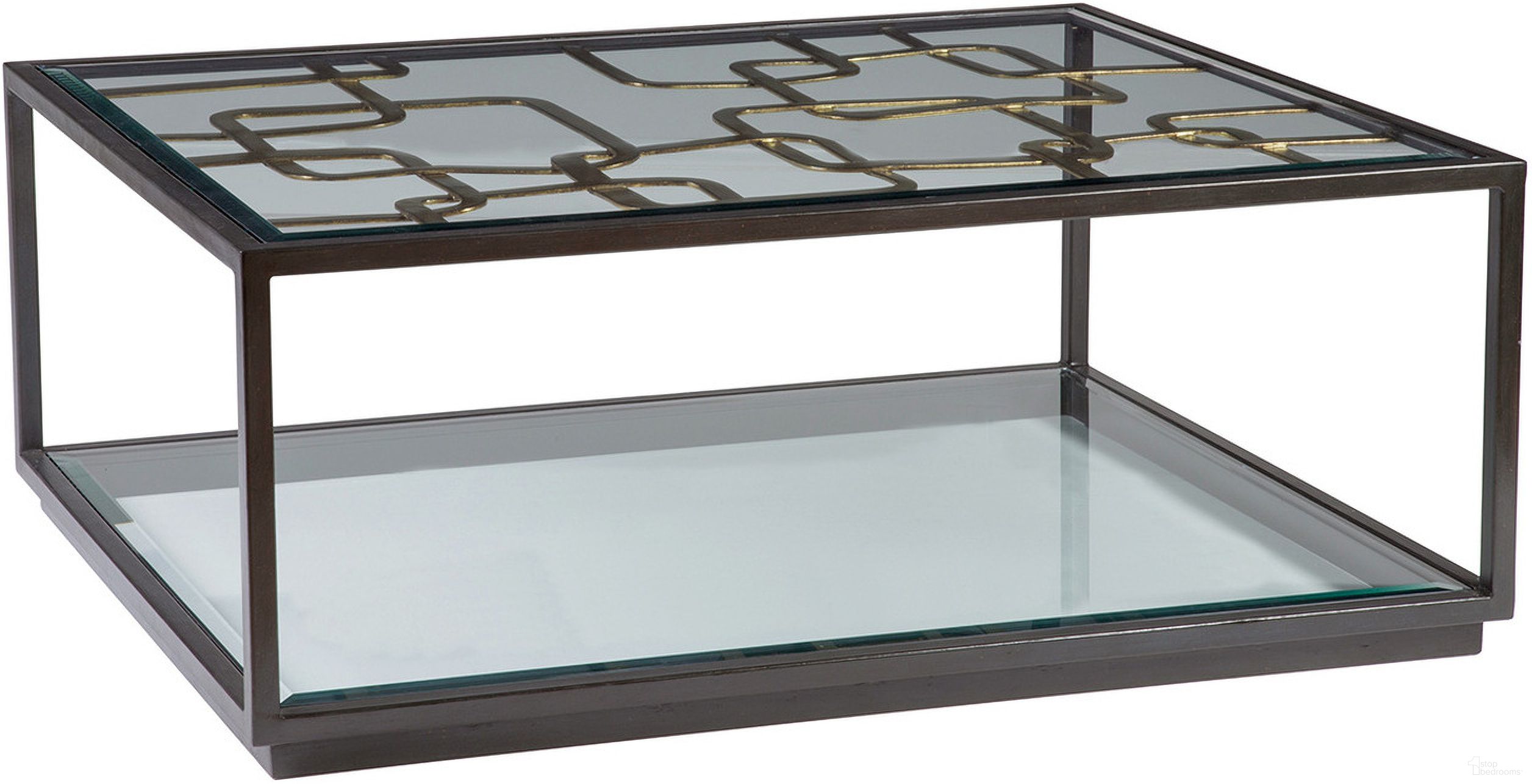 Signature Designs Moxie Rectangular Cocktail Table In Ebony