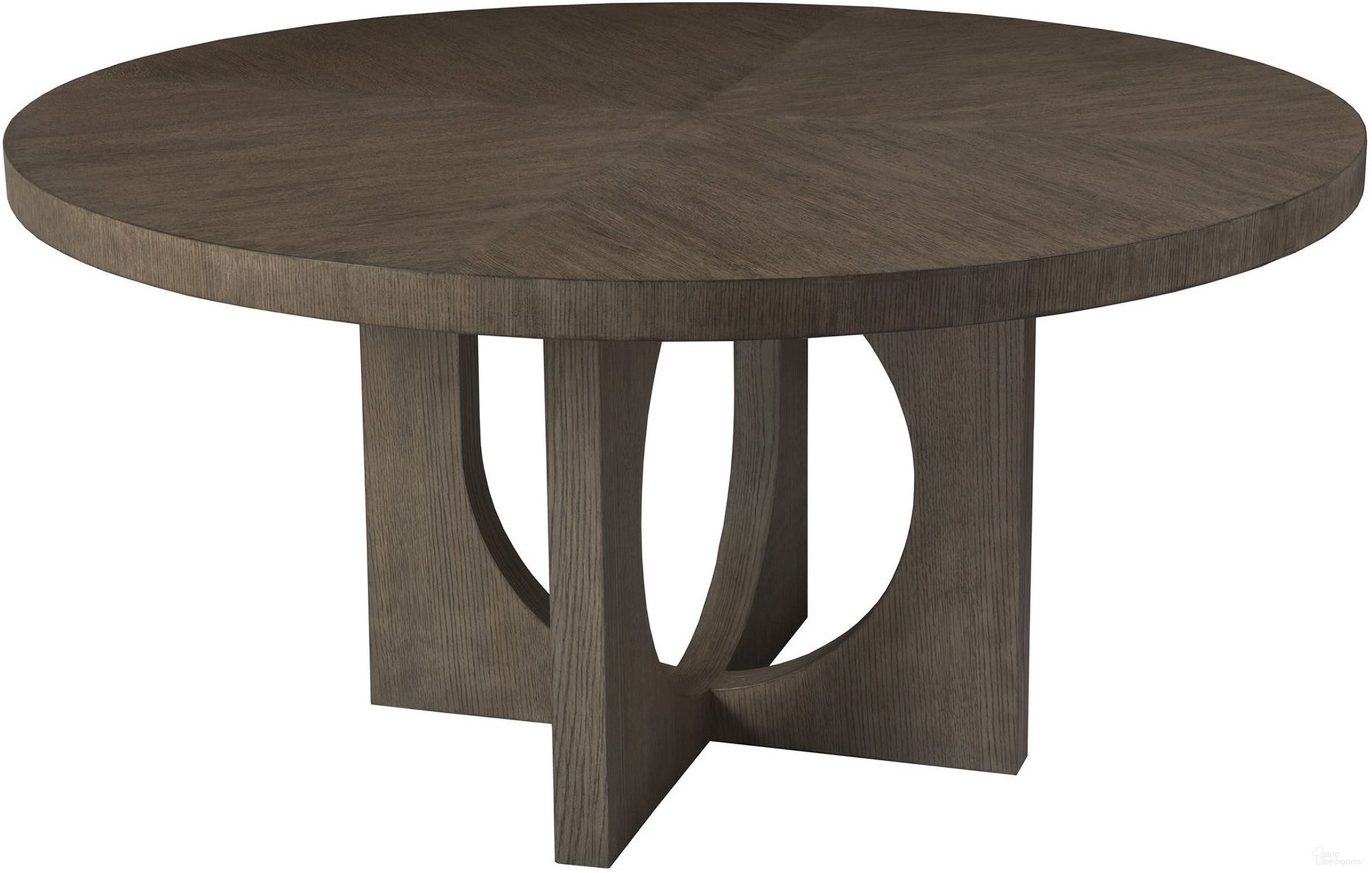 The appearance of Signature Designs Apostrophe Round Dining Table In Gray designed by Artistica Home in the modern / contemporary interior design. This gray piece of furniture was selected by 1StopBedrooms from Signature Designs Collection to add a touch of cosiness and style into your home. Sku: 2283-870C. Table Base Style: Pedestal. Table Top Shape: Round. Material: Wood. Size: 60".
