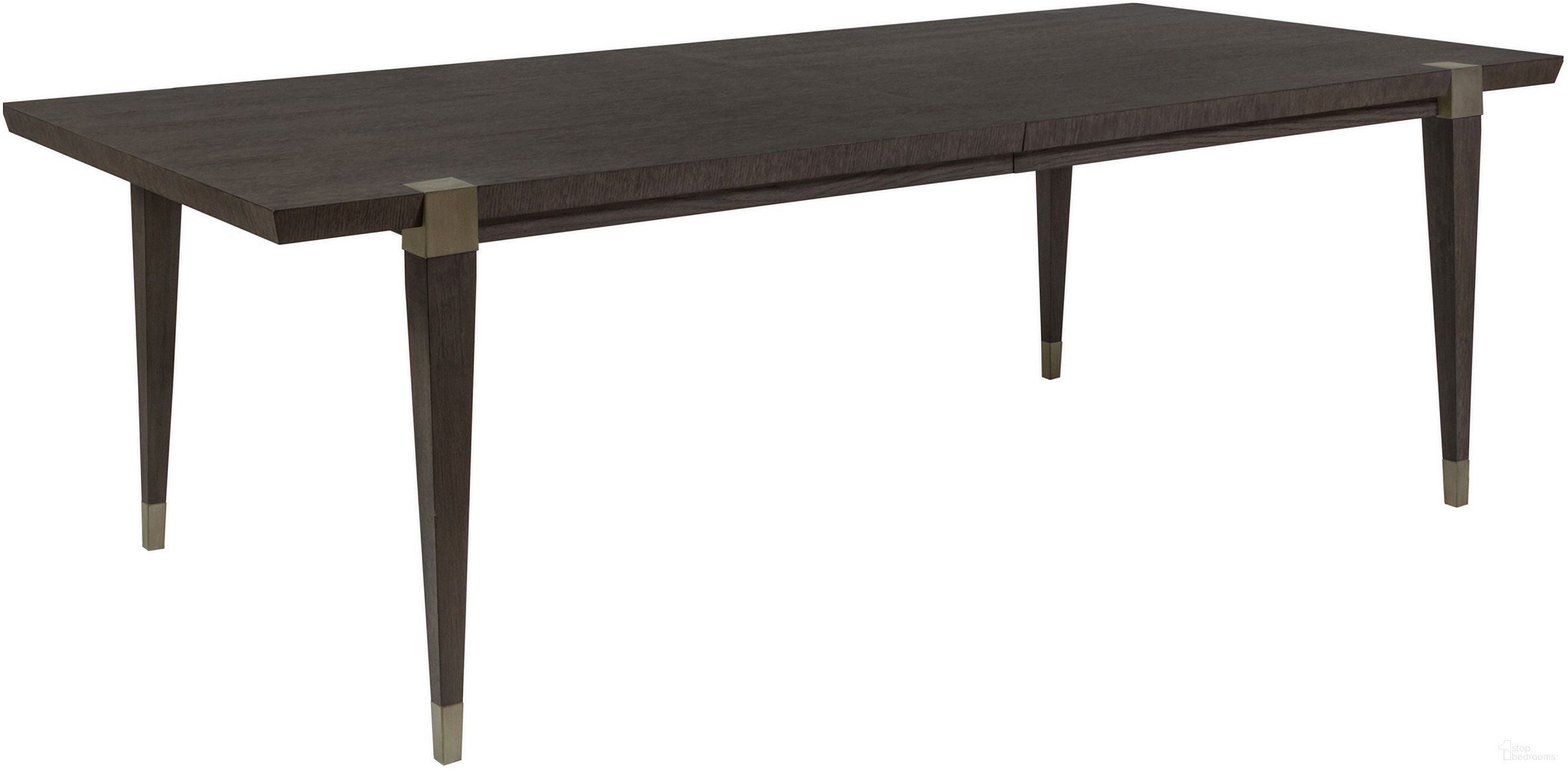 The appearance of Signature Designs Belvedere Extension Dining Table In Medium Brown designed by Artistica Home in the transitional interior design. This medium brown piece of furniture  was selected by 1StopBedrooms from Signature Designs Collection to add a touch of cosiness and style into your home. Sku: 2295-877. Table Base Style: Legs. Material: Wood. Table Top Shape: Rectangular. Size: 42" x 88".