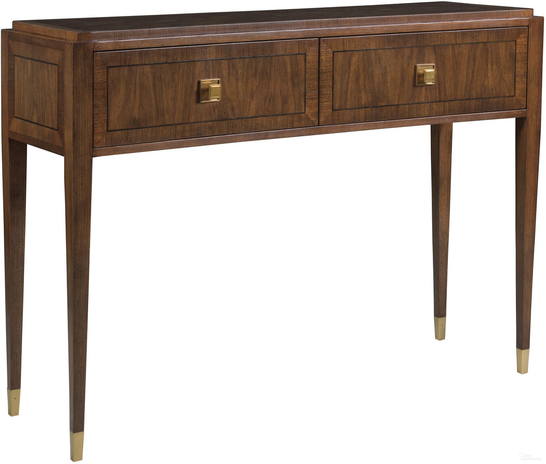 The appearance of Signature Designs Chiavari Console In Dark Brown designed by Artistica Home in the modern / contemporary interior design. This dark brown piece of furniture was selected by 1StopBedrooms from Signature Designs Collection to add a touch of cosiness and style into your home. Sku: 2117-966. Material: Wood.