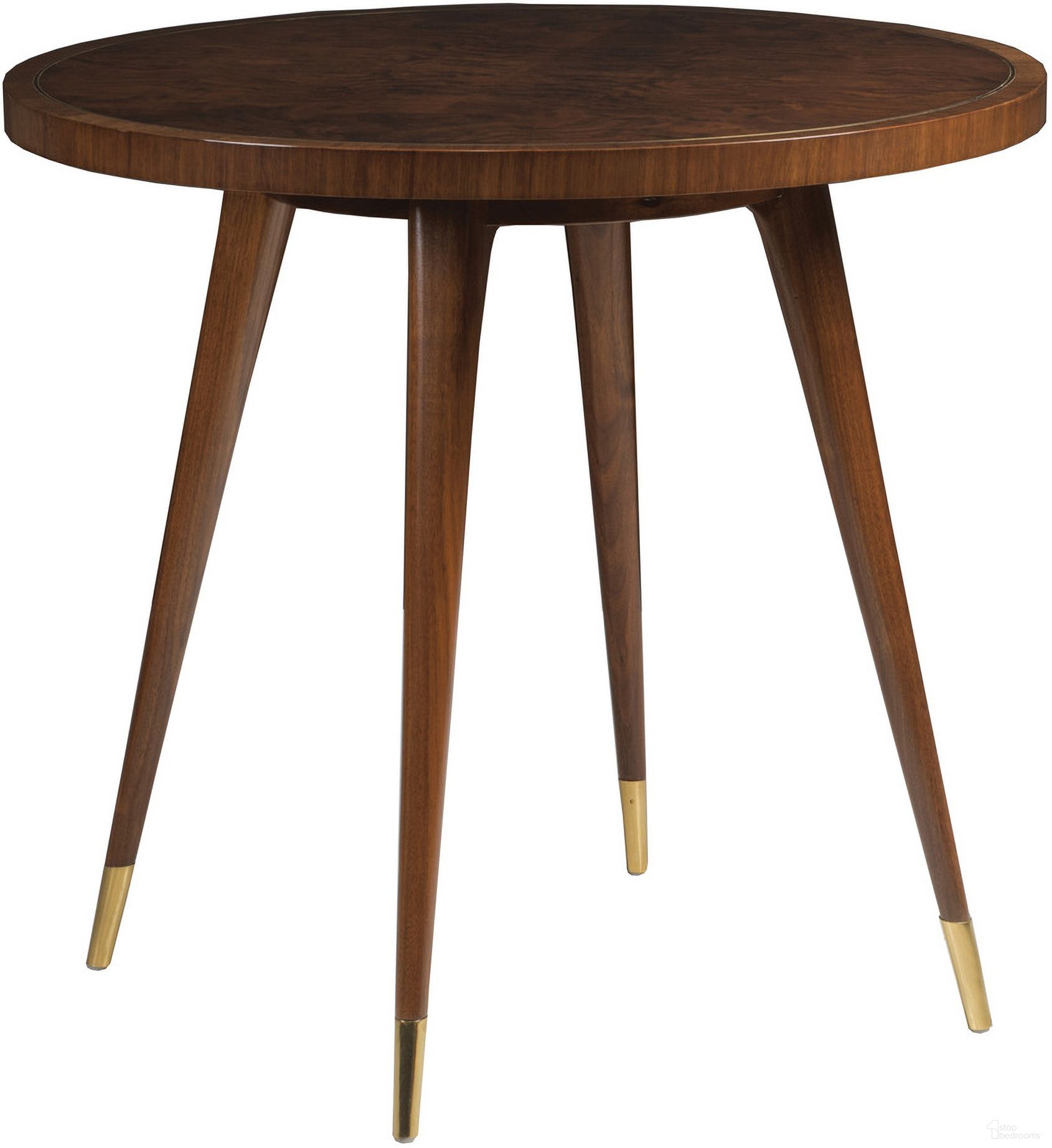 The appearance of Signature Designs Marlowe Round End Table In Dark Brown designed by Artistica Home in the modern / contemporary interior design. This dark brown piece of furniture was selected by 1StopBedrooms from Signature Designs Collection to add a touch of cosiness and style into your home. Sku: 2157-953. Material: Wood.