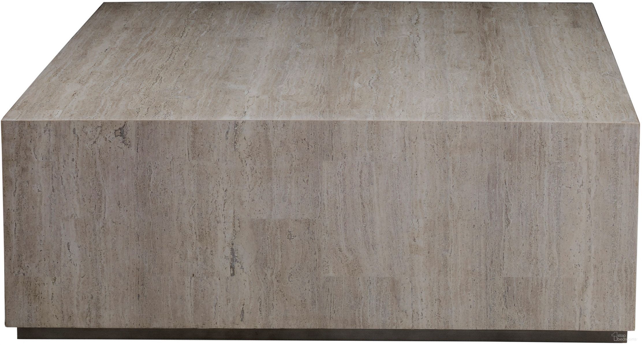 The appearance of Signature Designs Cassio Square Cocktail Table In Creamy White designed by Artistica Home in the modern / contemporary interior design. This creamy white piece of furniture  was selected by 1StopBedrooms from Signature Designs Collection to add a touch of cosiness and style into your home. Sku: 2317-947. Material: Stone.
