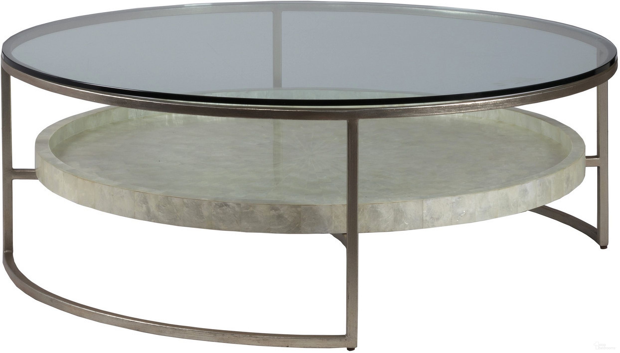 The appearance of Signature Designs Cumulus Capiz Large Round Cocktail Table In Champagne designed by Artistica Home in the modern / contemporary interior design. This champagne piece of furniture was selected by 1StopBedrooms from Signature Designs Collection to add a touch of cosiness and style into your home. Sku: 2156-941C. Material: Metal.