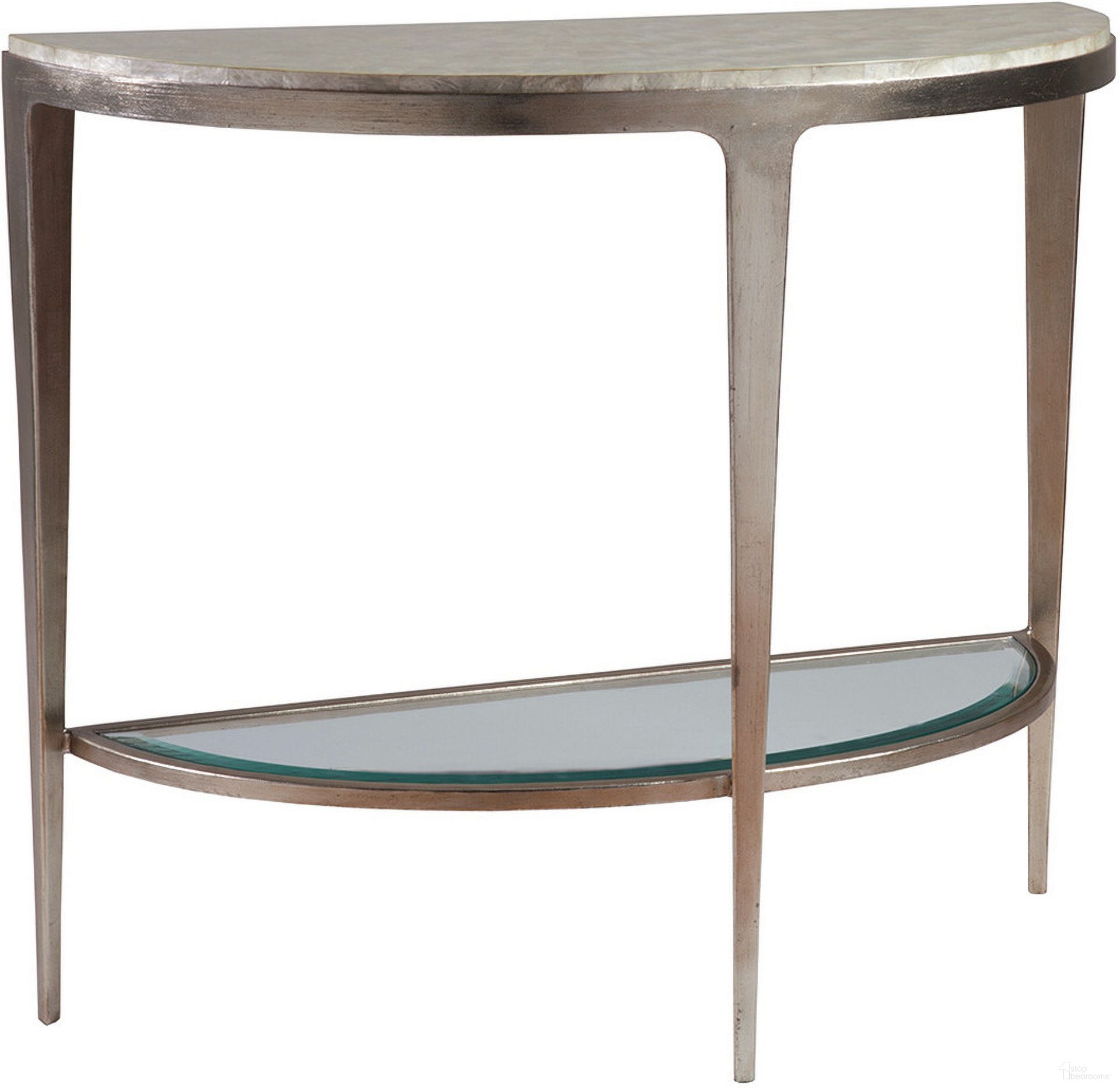 The appearance of Signature Designs Gravitas Console In Champagne designed by Artistica Home in the transitional interior design. This champagne piece of furniture was selected by 1StopBedrooms from Signature Designs Collection to add a touch of cosiness and style into your home. Sku: 2050-966C. Material: Metal.