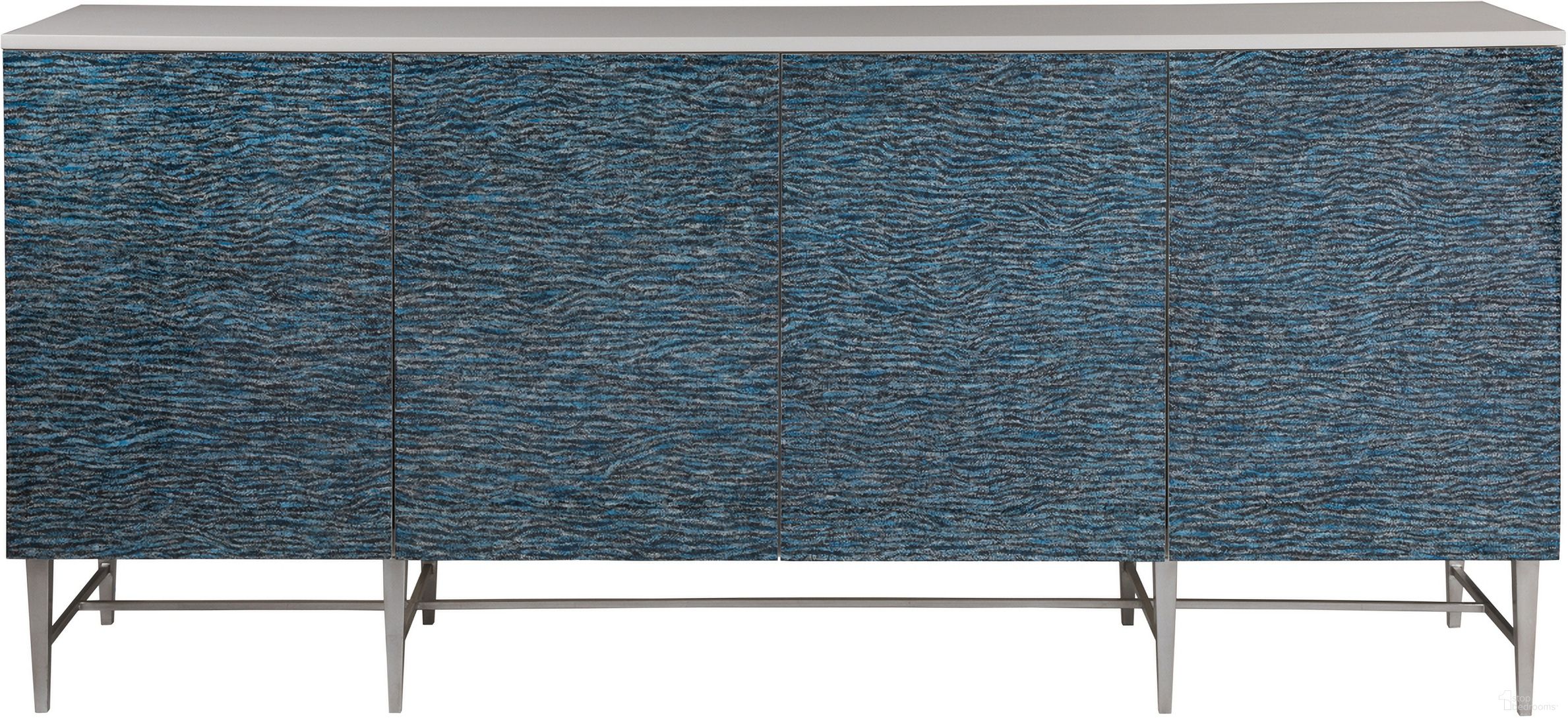 The appearance of Signature Designs Deepwater Media Console In Sandrift designed by Artistica Home in the modern / contemporary interior design. This sandrift piece of furniture was selected by 1StopBedrooms from Signature Designs Collection to add a touch of cosiness and style into your home. Sku: 2374-907. Material: Wood.