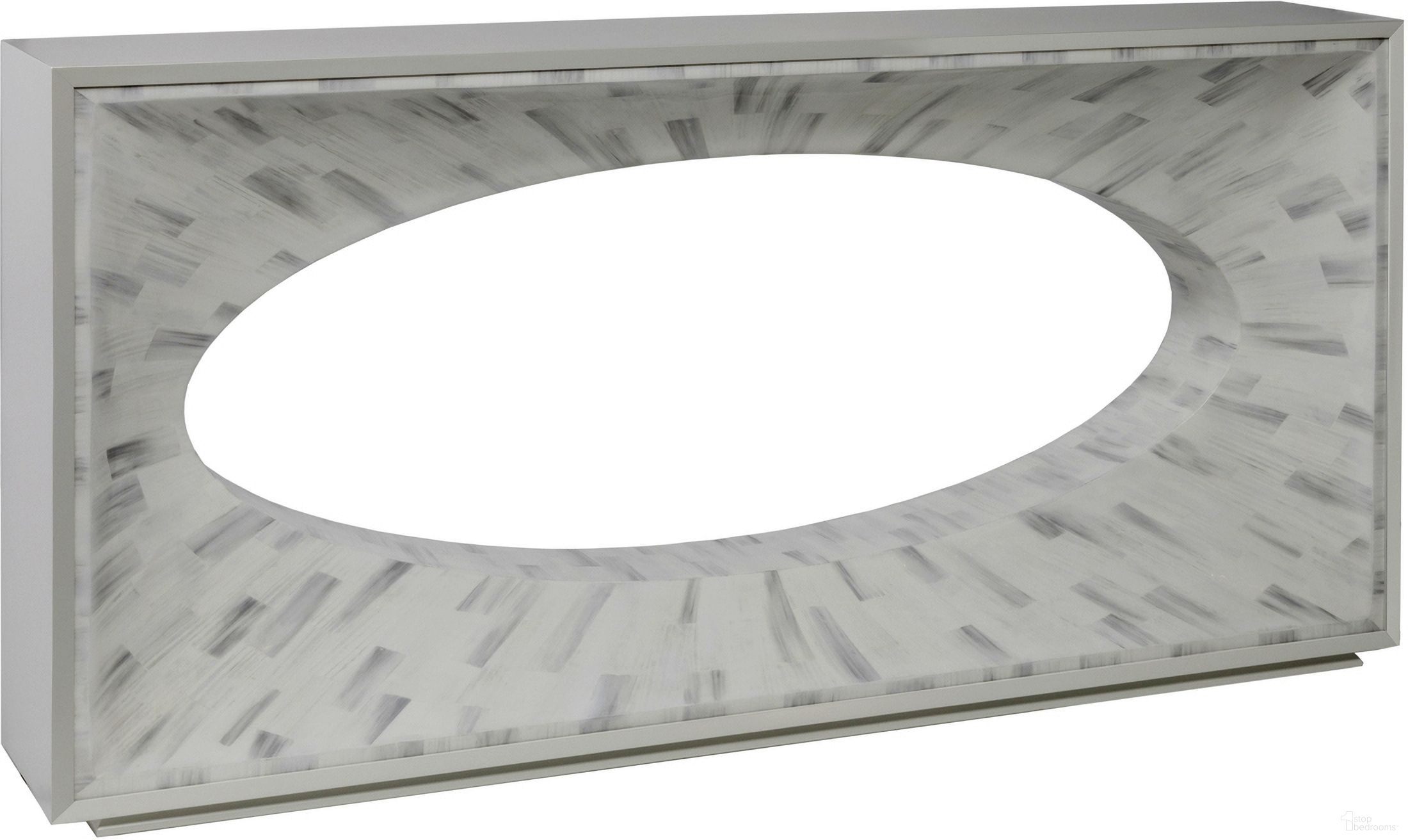 The appearance of Signature Designs Elation Console In White designed by Artistica Home in the modern / contemporary interior design. This white piece of furniture  was selected by 1StopBedrooms from Signature Designs Collection to add a touch of cosiness and style into your home. Sku: 2267-966. Material: Wood.