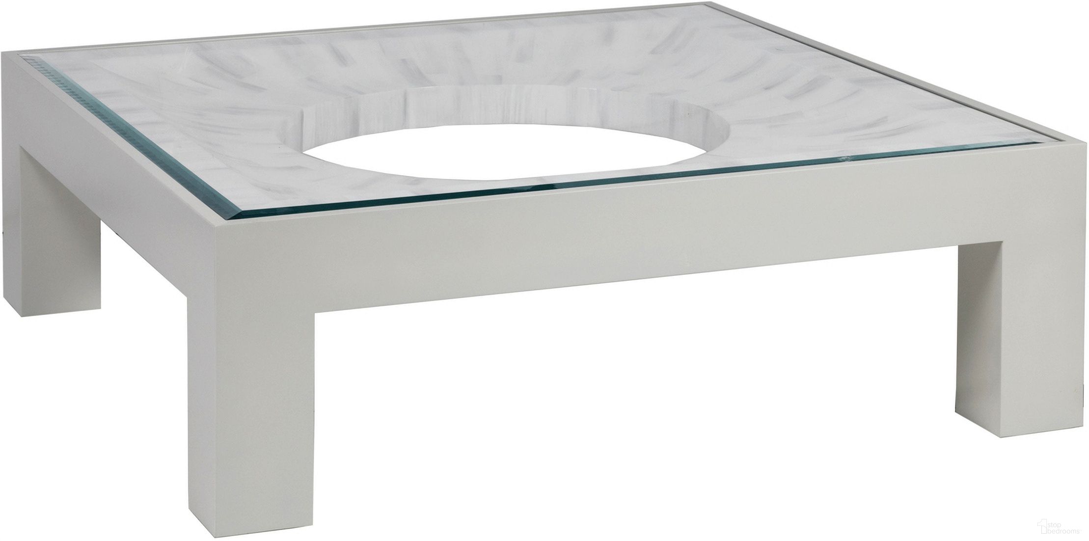 The appearance of Signature Designs Elation Square Cocktail Table In White designed by Artistica Home in the modern / contemporary interior design. This white piece of furniture  was selected by 1StopBedrooms from Signature Designs Collection to add a touch of cosiness and style into your home. Sku: 2267-947. Material: Wood.