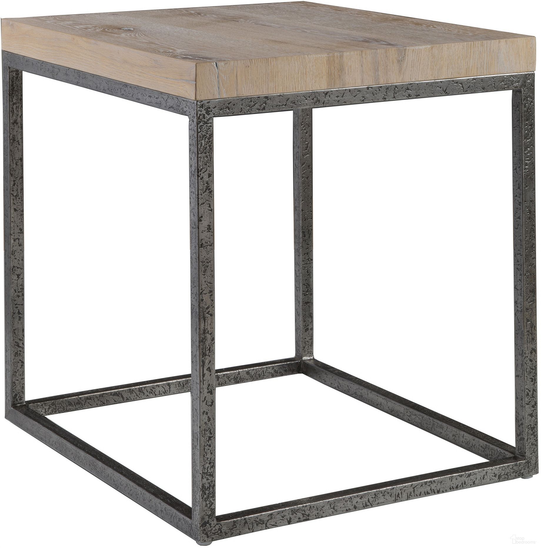 The appearance of Signature Designs Foray Rectangular End Table In Ebony designed by Artistica Home in the modern / contemporary interior design. This ebony piece of furniture  was selected by 1StopBedrooms from Signature Designs Collection to add a touch of cosiness and style into your home. Sku: 2210-955. Material: Metal.