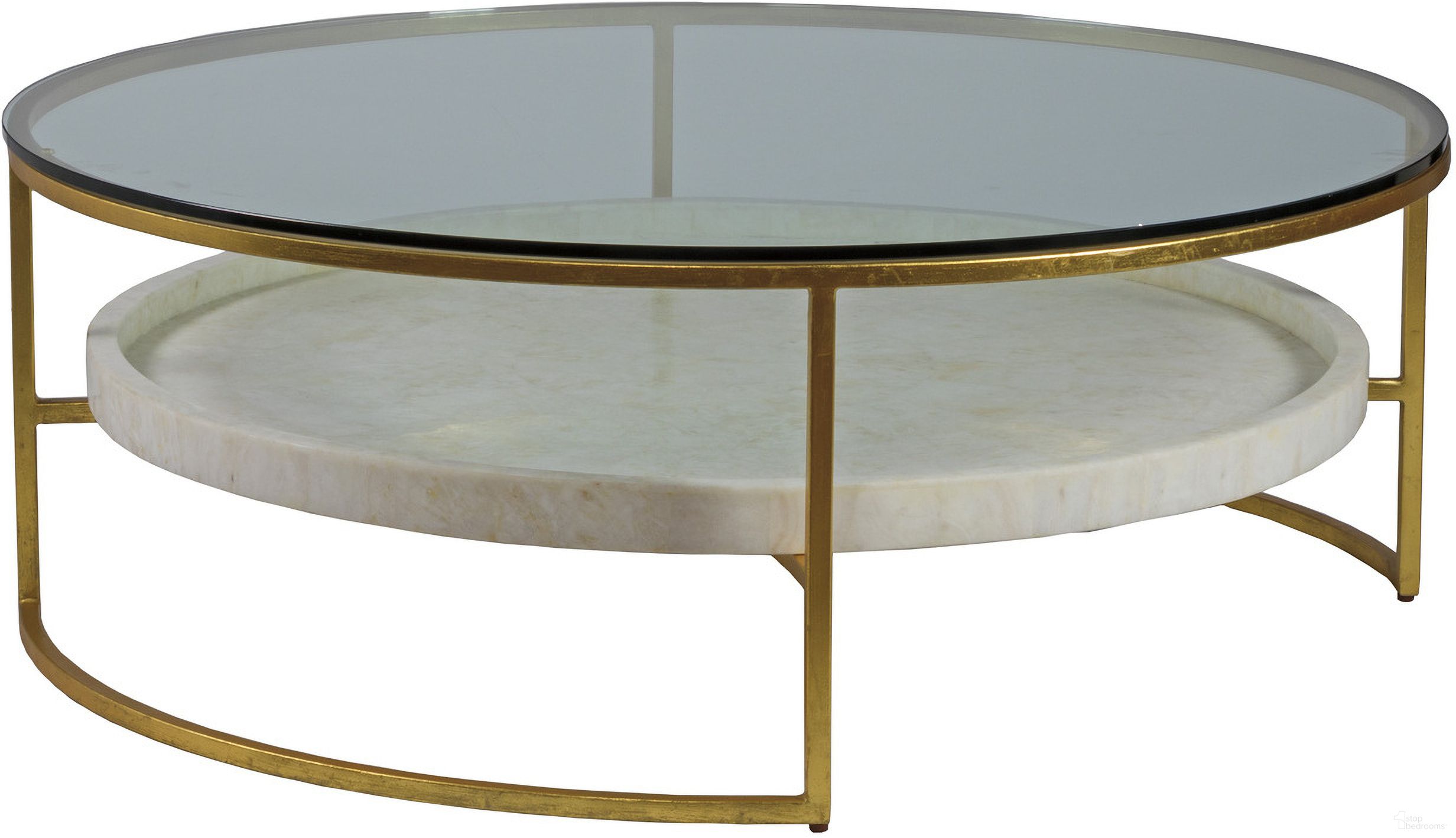 The appearance of Signature Designs Cumulus Large Round Cocktail Table In Gold designed by Artistica Home in the modern / contemporary interior design. This gold piece of furniture was selected by 1StopBedrooms from Signature Designs Collection to add a touch of cosiness and style into your home. Sku: 2024-941C. Material: Metal.