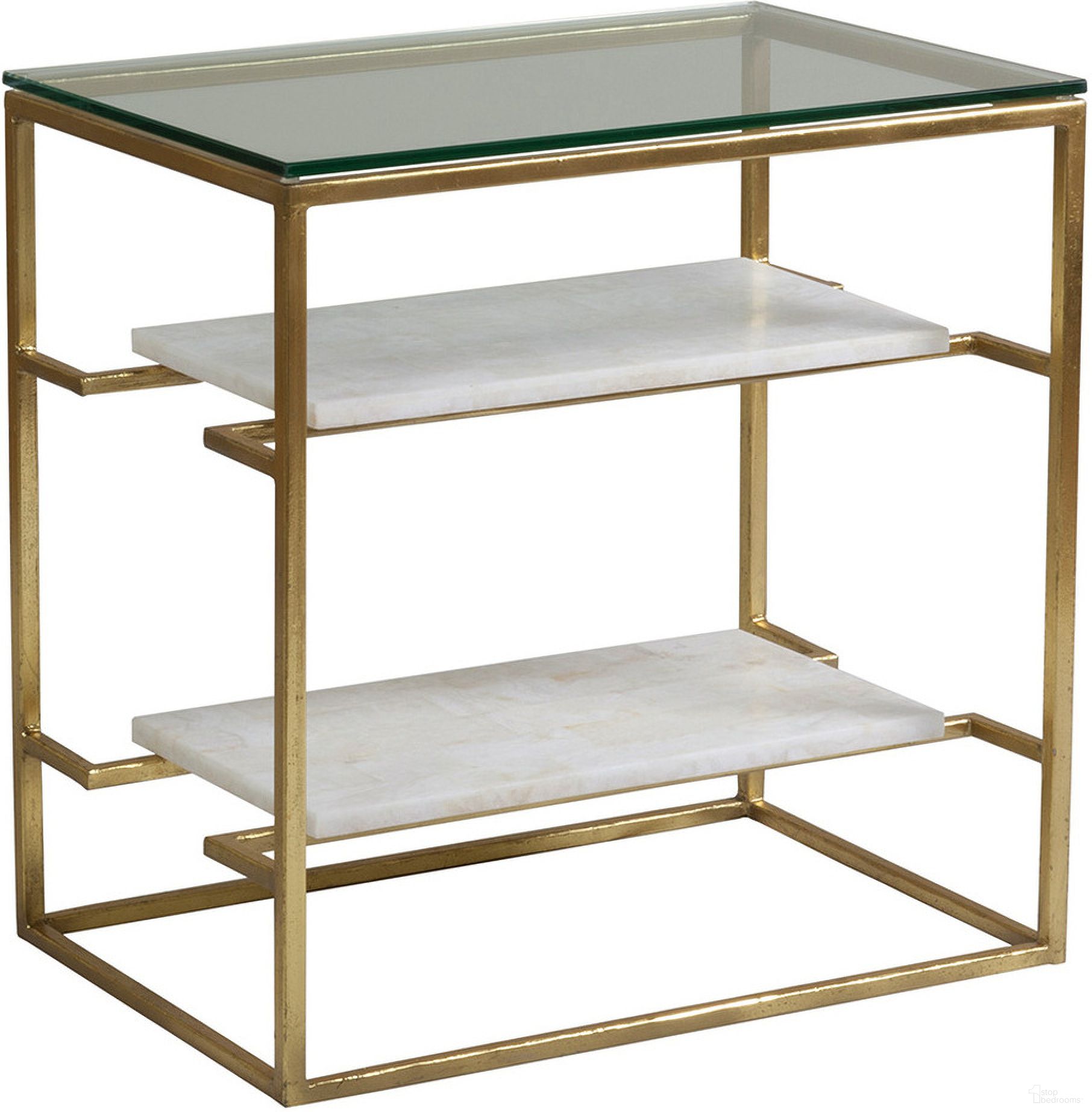 The appearance of Signature Designs Cumulus Tier Table In Gold designed by Artistica Home in the modern / contemporary interior design. This gold piece of furniture  was selected by 1StopBedrooms from Signature Designs Collection to add a touch of cosiness and style into your home. Sku: 2024-955C. Material: Metal.