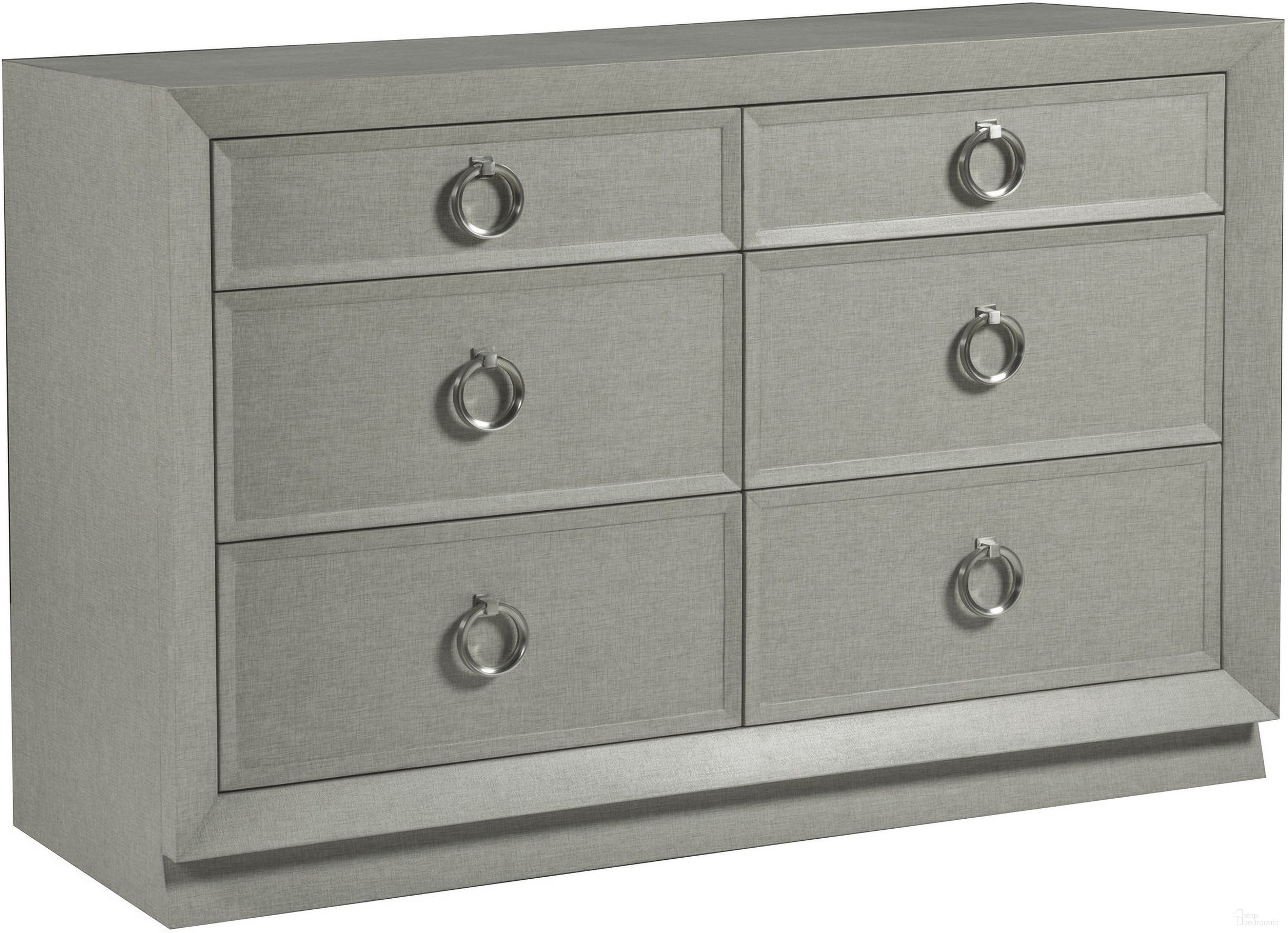 The appearance of Signature Designs Zeitgeist Double Dresser In Antique Linen designed by Artistica Home in the modern / contemporary interior design. This antique linen piece of furniture was selected by 1StopBedrooms from Signature Designs Collection to add a touch of cosiness and style into your home. Sku: 2141-222. Material: Wood.