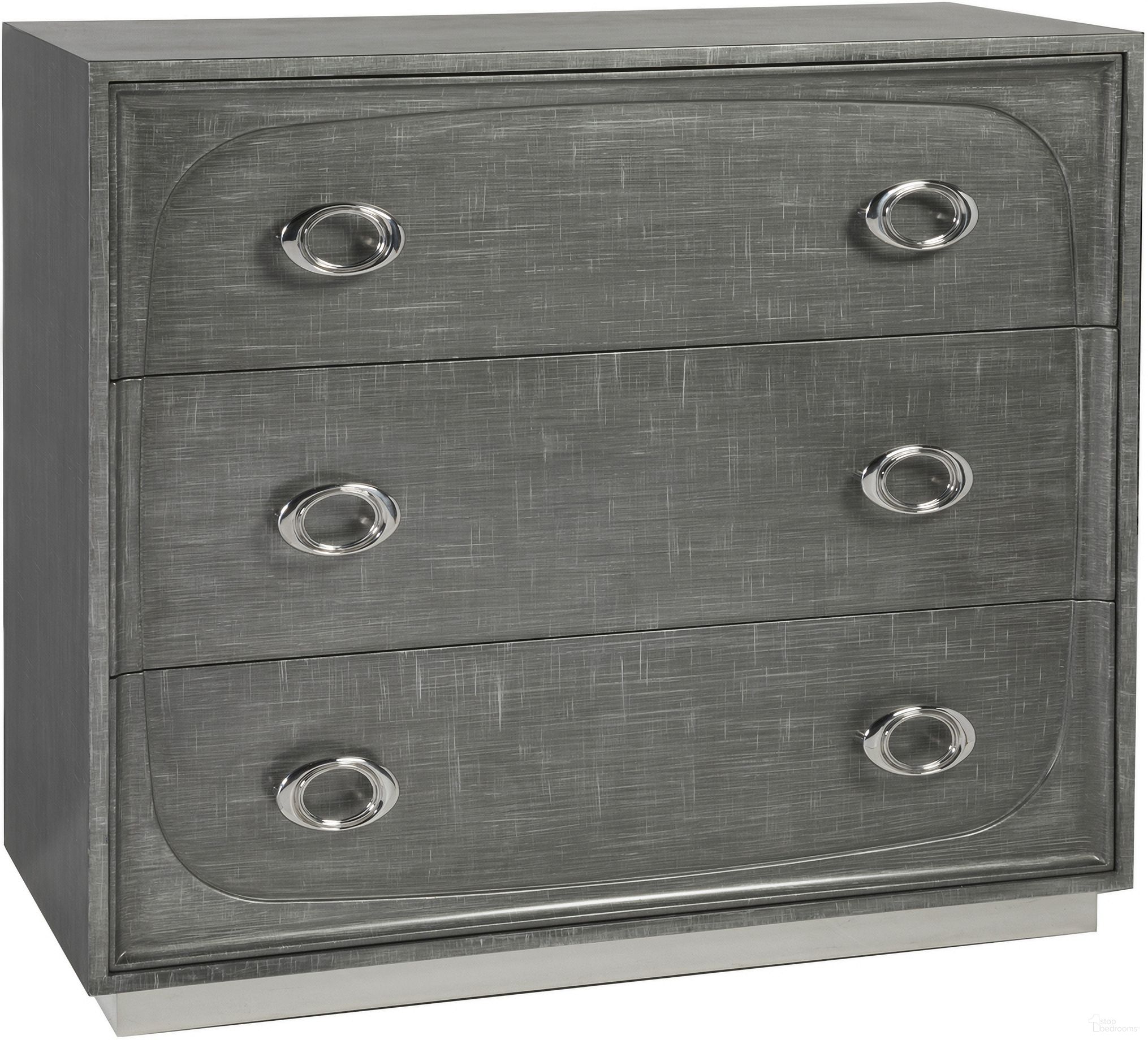 The appearance of Signature Designs Iridium Hall Chest In Gray designed by Artistica Home in the modern / contemporary interior design. This gray piece of furniture was selected by 1StopBedrooms from Signature Designs Collection to add a touch of cosiness and style into your home. Sku: 2203-973. Material: Metal.