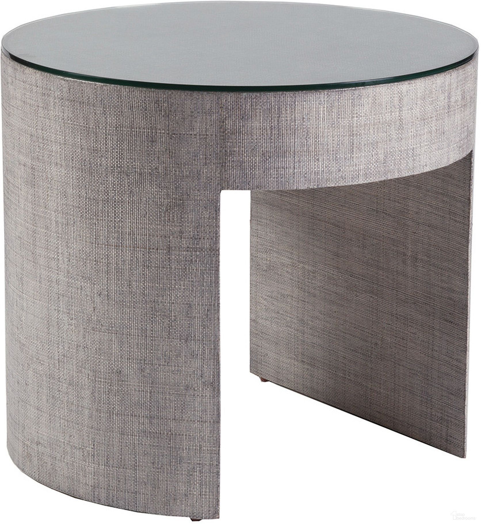 The appearance of Signature Designs Precept Round End Table In Gray designed by Artistica Home in the modern / contemporary interior design. This gray piece of furniture  was selected by 1StopBedrooms from Signature Designs Collection to add a touch of cosiness and style into your home. Sku: 2077-950C. Material: Bamboo.